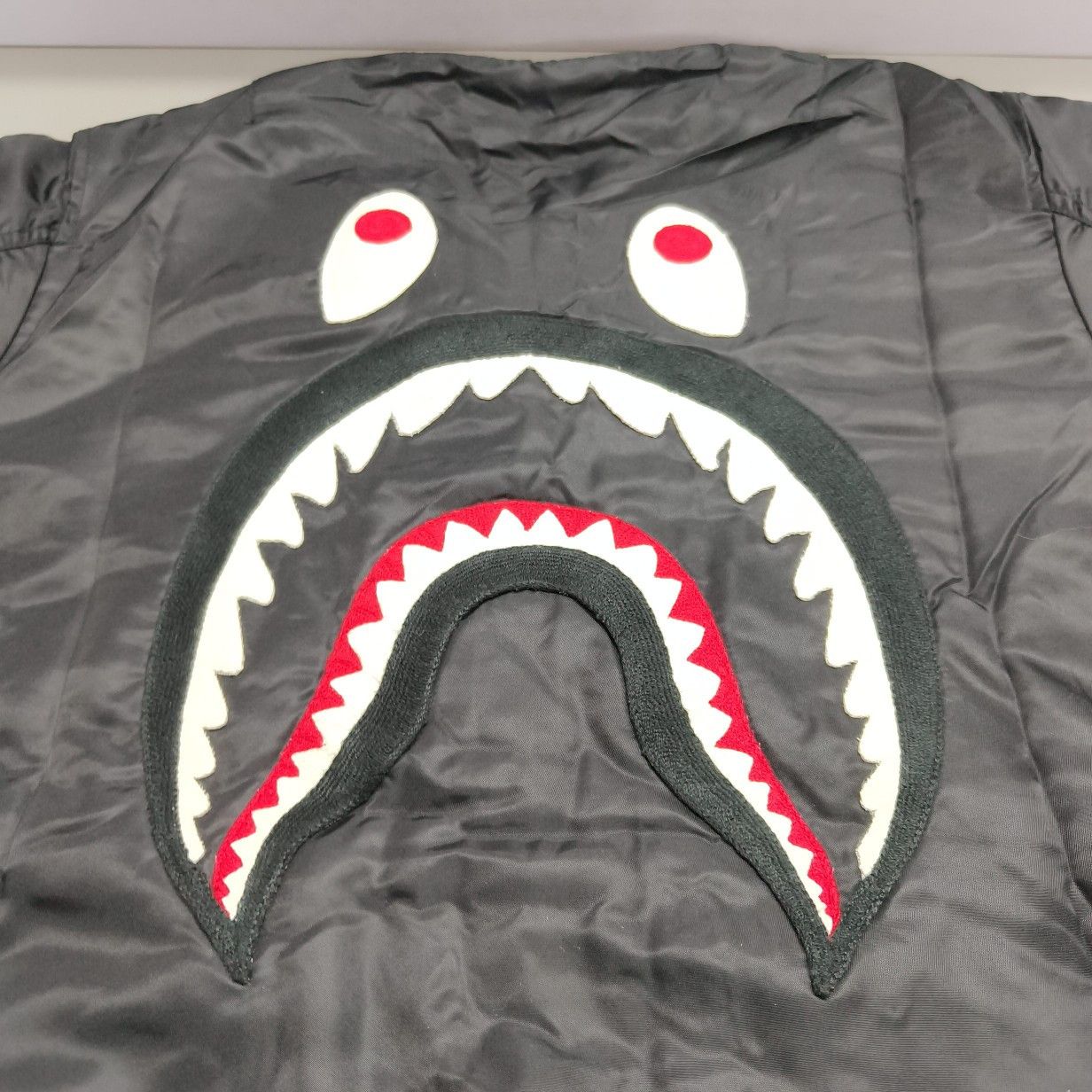 Bape A Bathing Ape Shark Graphic Bomber Jacket Size L Size US L / EU 52-54 / 3 - 5 Thumbnail
