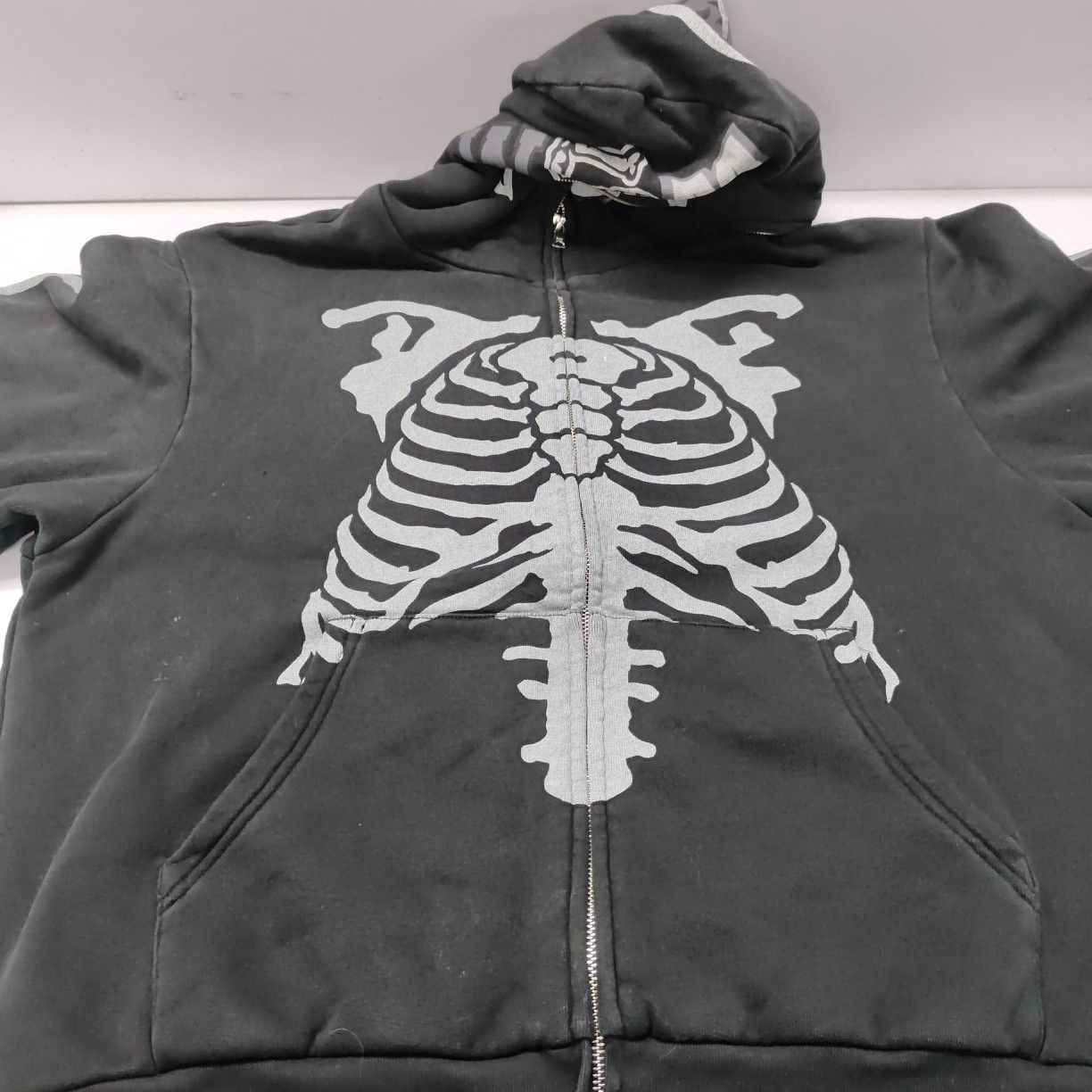 Bape A BATHING APE Skeleton Zip Hoodie Size L Size US L / EU 52-54 / 3 - 18 Thumbnail