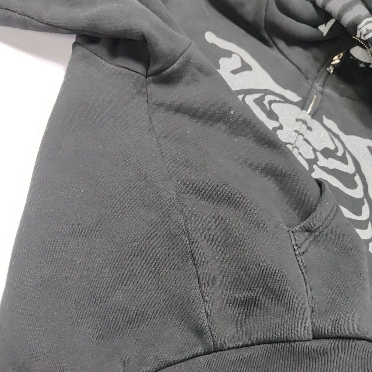 Bape A BATHING APE Skeleton Zip Hoodie Size L Size US L / EU 52-54 / 3 - 20 Thumbnail