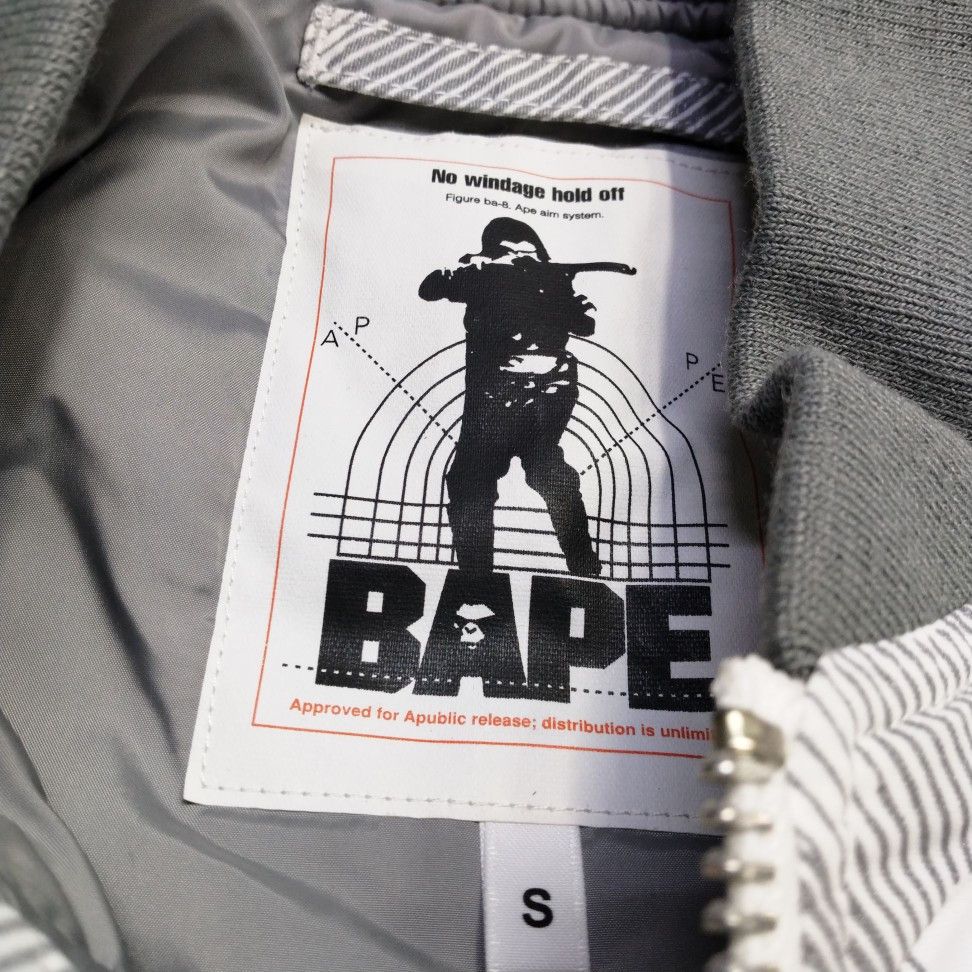 Bape A Bathing Ape Camo Pattern Bomber Jacket Size S Size US S / EU 44-46 / 1 - 4 Thumbnail