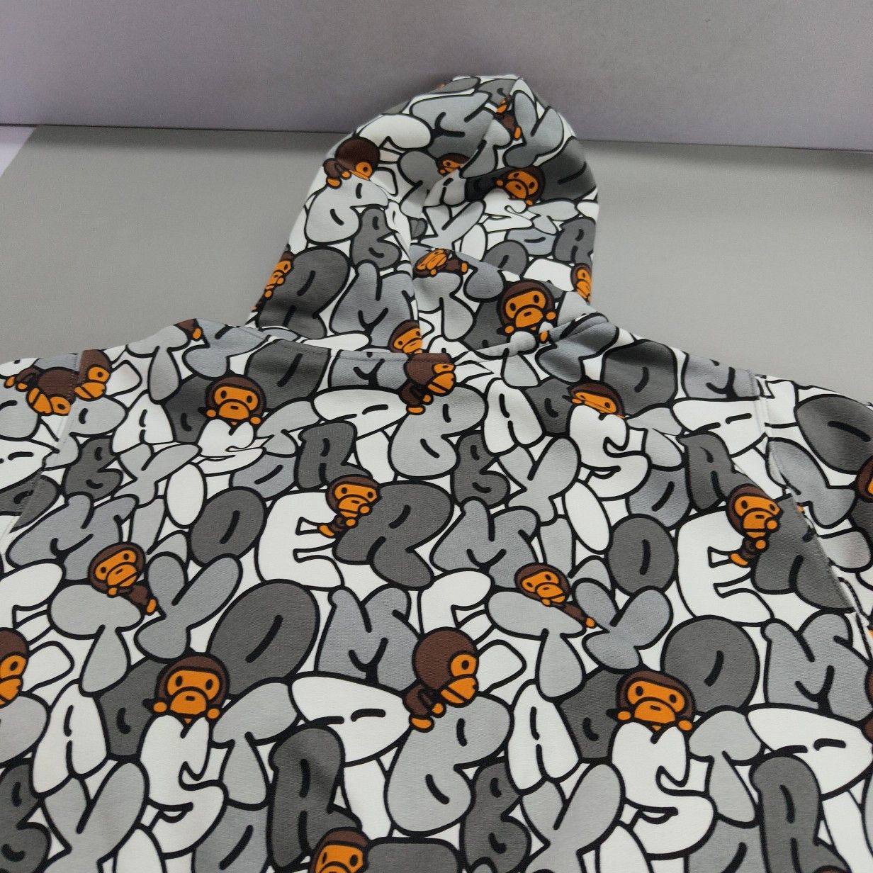 Bape A Bathing Ape Baby Milo Full Print Zip Up Hoodie Size M Size US M / EU 48-50 / 2 - 6 Thumbnail
