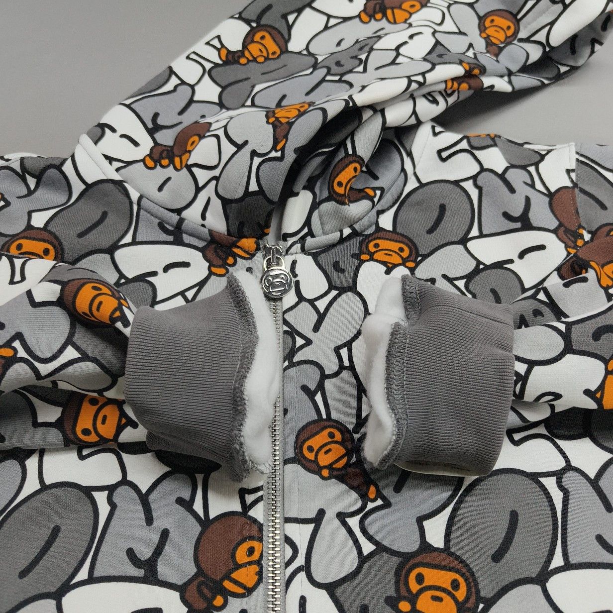 Bape A Bathing Ape Baby Milo Full Print Zip Up Hoodie Size M Size US M / EU 48-50 / 2 - 8 Thumbnail