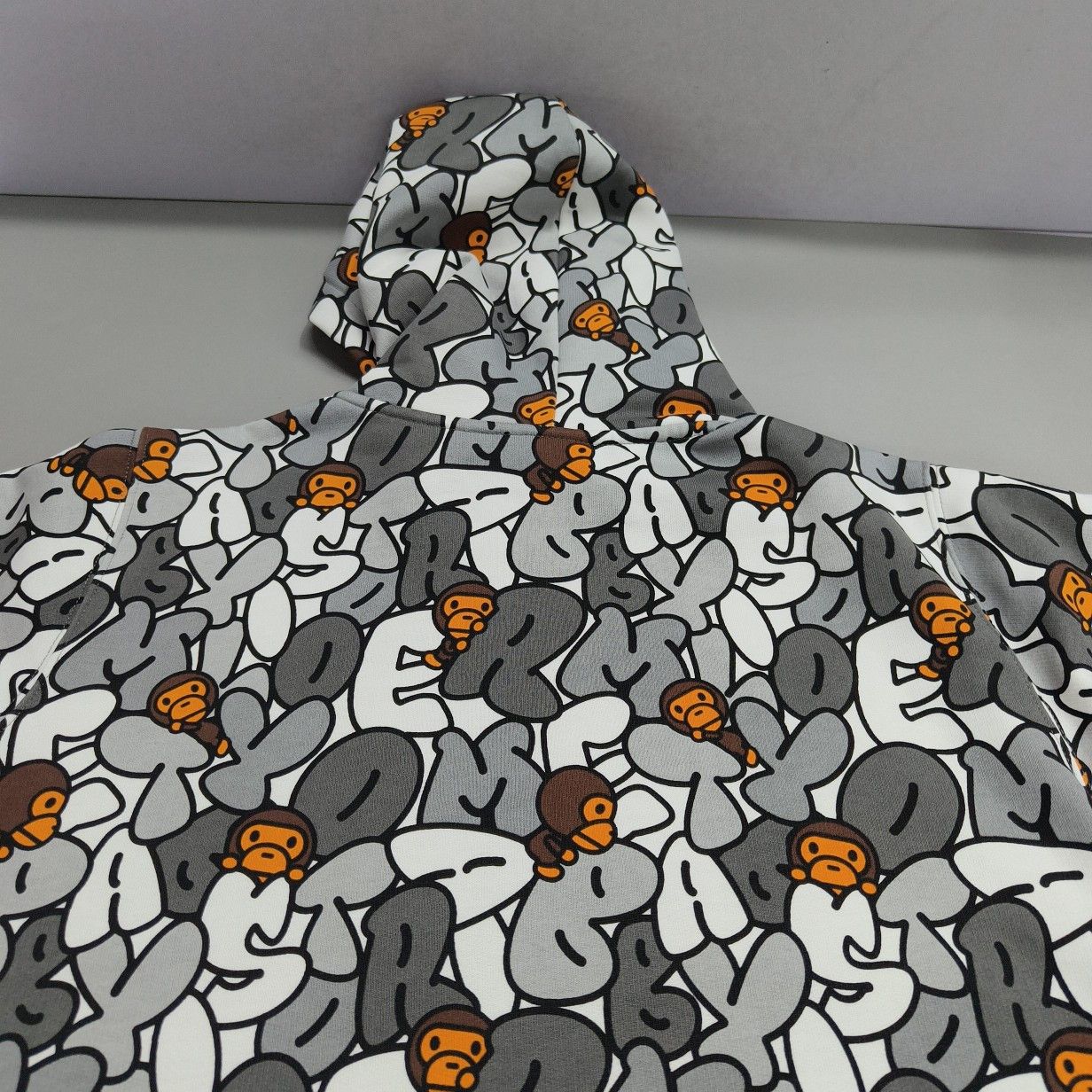 Bape A Bathing Ape Baby Milo Full Print Zip Up Hoodie Size M Size US M / EU 48-50 / 2 - 12 Thumbnail