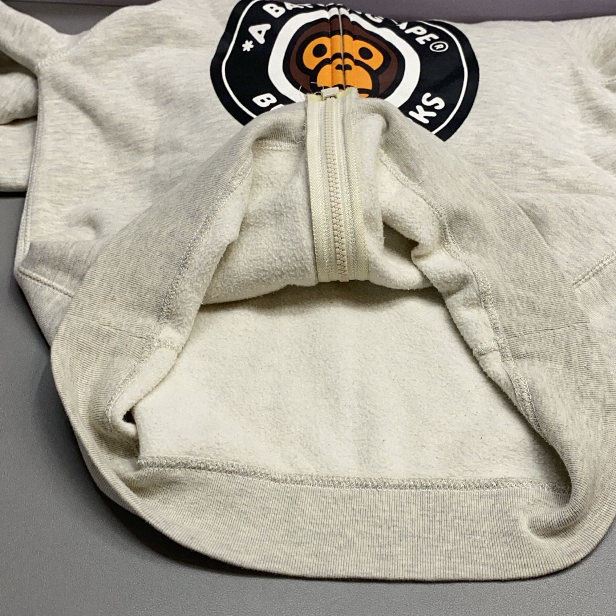 Bape A BATHING APE Busy Works Logo Zip Hoodie Size XS Size US XS / EU 42 / 0 - 19 Thumbnail