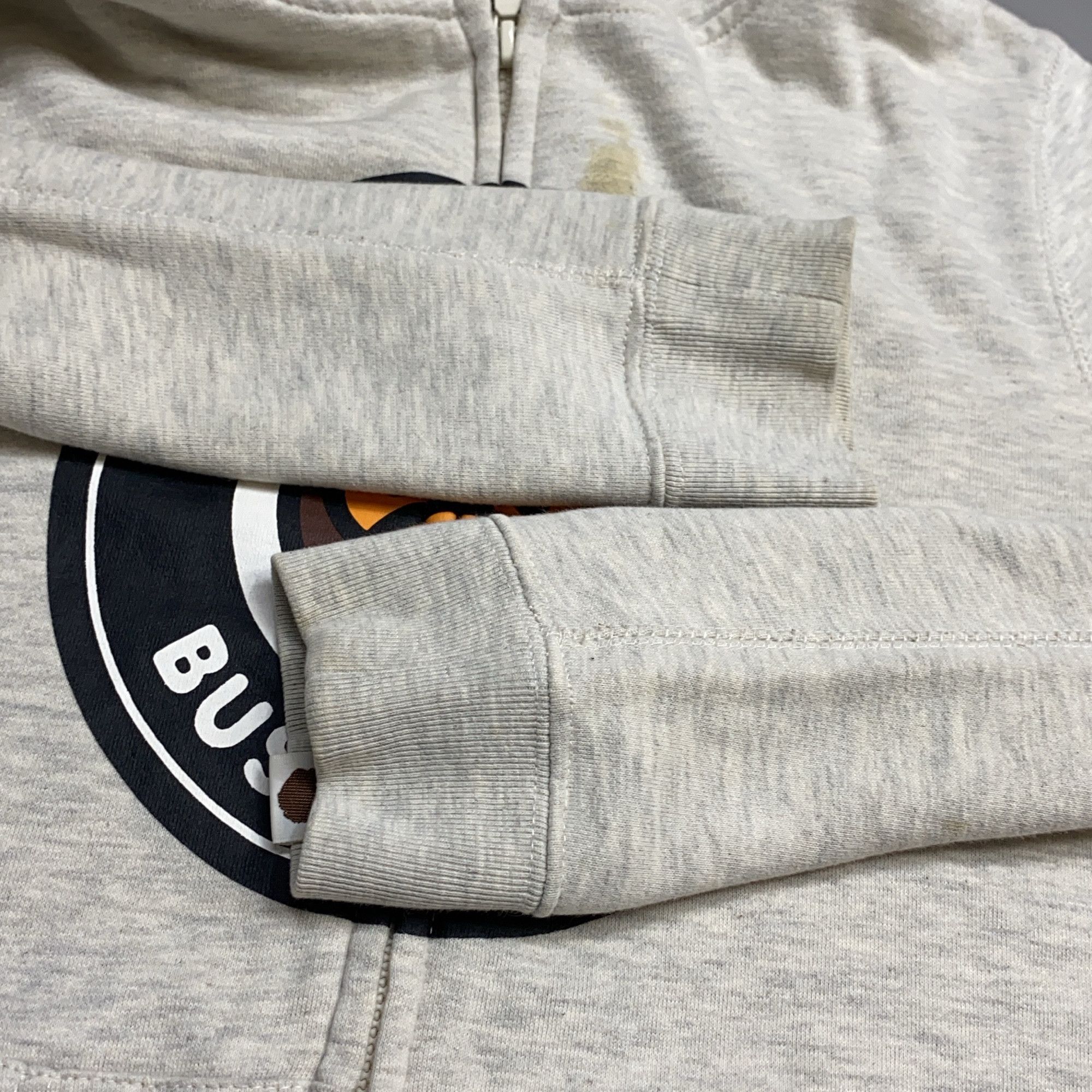 Bape A BATHING APE Busy Works Logo Zip Hoodie Size XS Size US XS / EU 42 / 0 - 15 Thumbnail