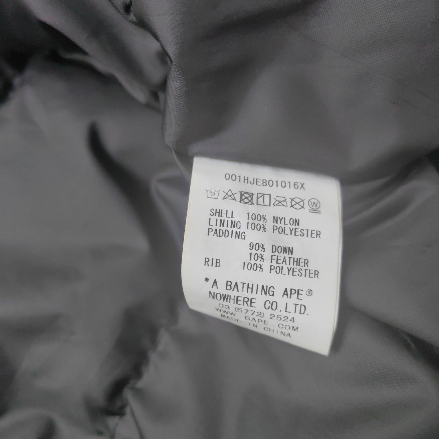 Bape A Bathing Ape Shark Camo Down Jacket Size M Size US M / EU 48-50 / 2 - 4 Thumbnail