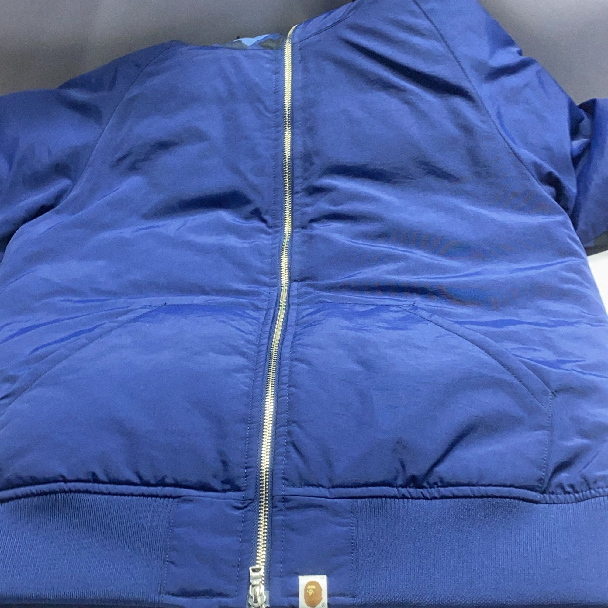 Bape A Bathing Ape Shark Camo Down Jacket Size M Size US M / EU 48-50 / 2 - 11 Thumbnail