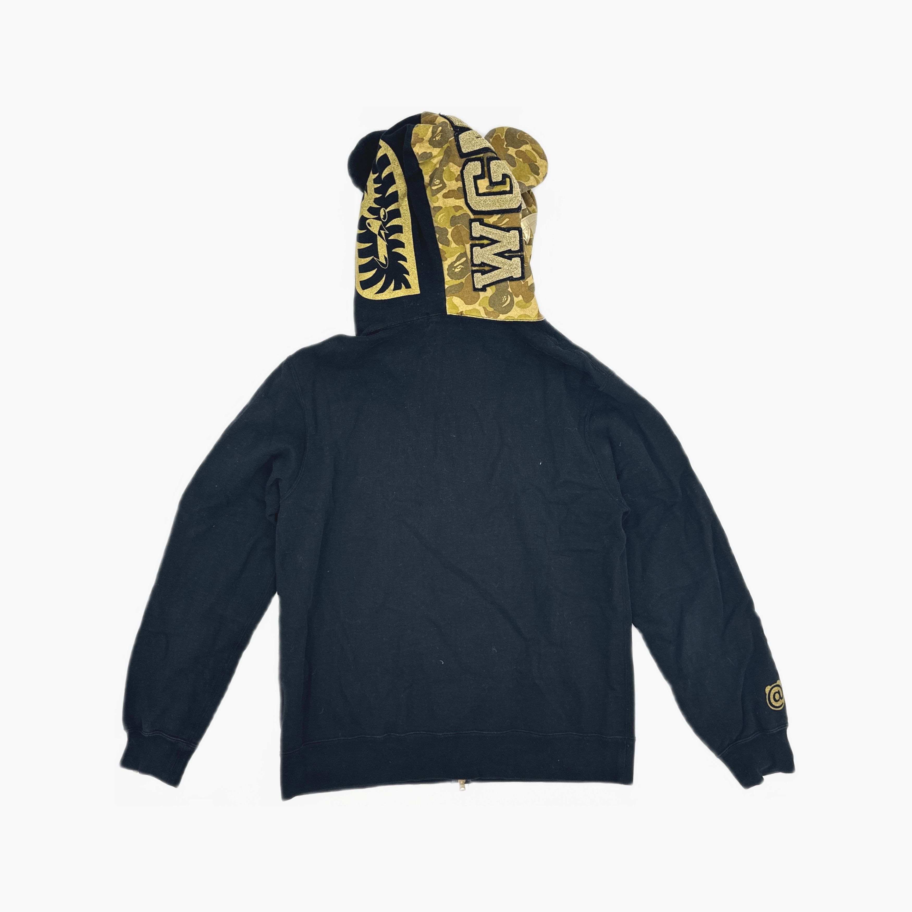 Bape A Bathing Ape Camo Gold Shark Hoodie Size XXL Size US XXL / EU 58 / 5 - 2 Thumbnail