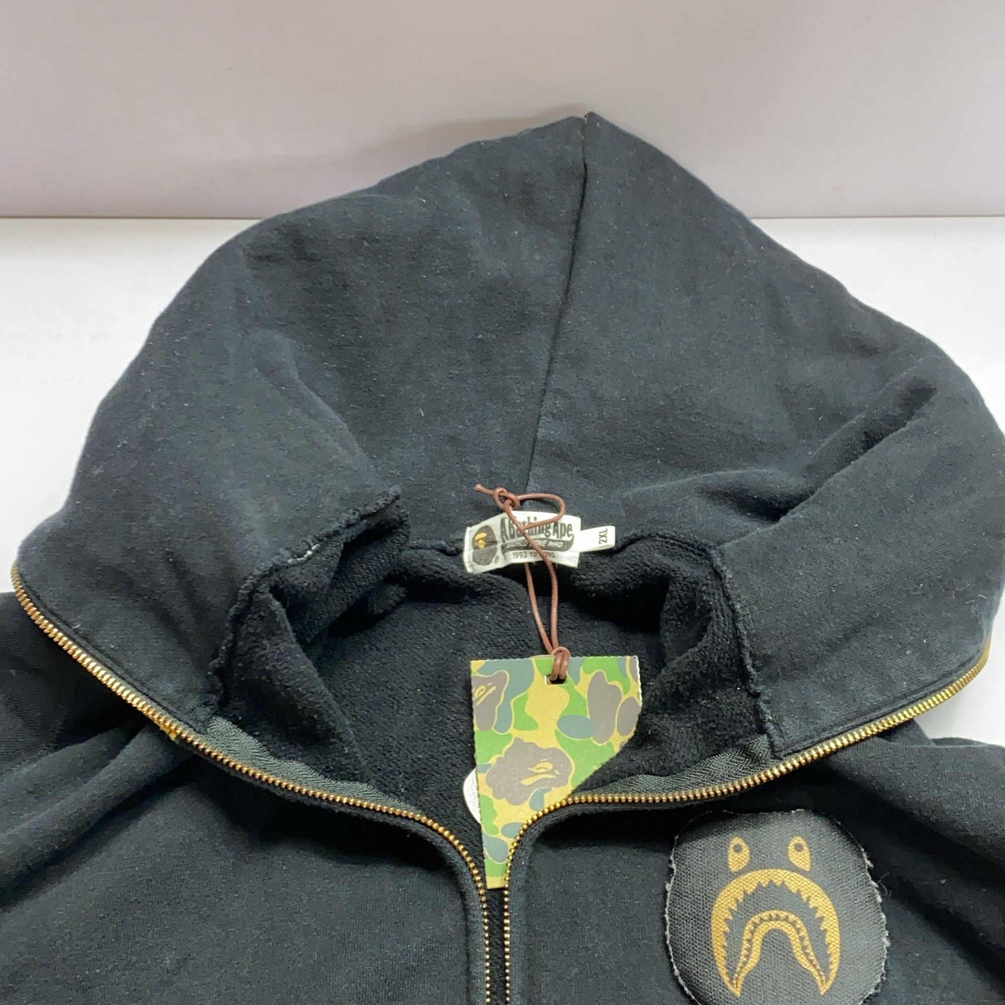 Bape A Bathing Ape Camo Gold Shark Hoodie Size XXL Size US XXL / EU 58 / 5 - 10 Thumbnail