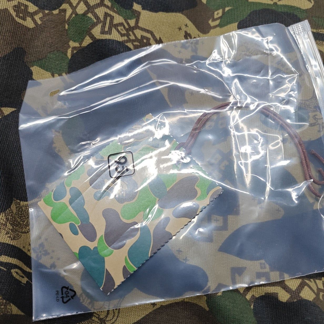 Bape A Bathing Ape x Clot Camo Zip Hoodie Size M Size US M / EU 48-50 / 2 - 6 Thumbnail
