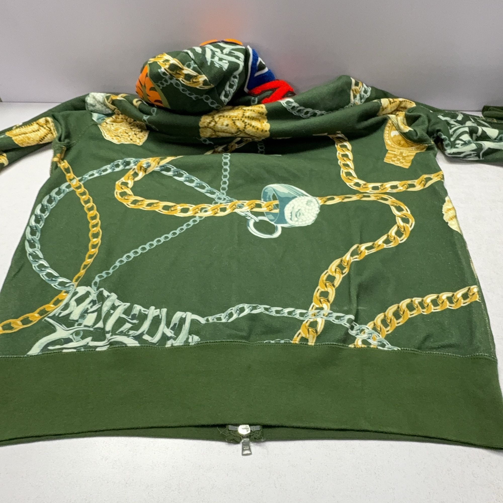 Bape A Bathing Ape Chain Shark Full Zip Hoodie Size XL Size US XL / EU 56 / 4 - 18 Thumbnail