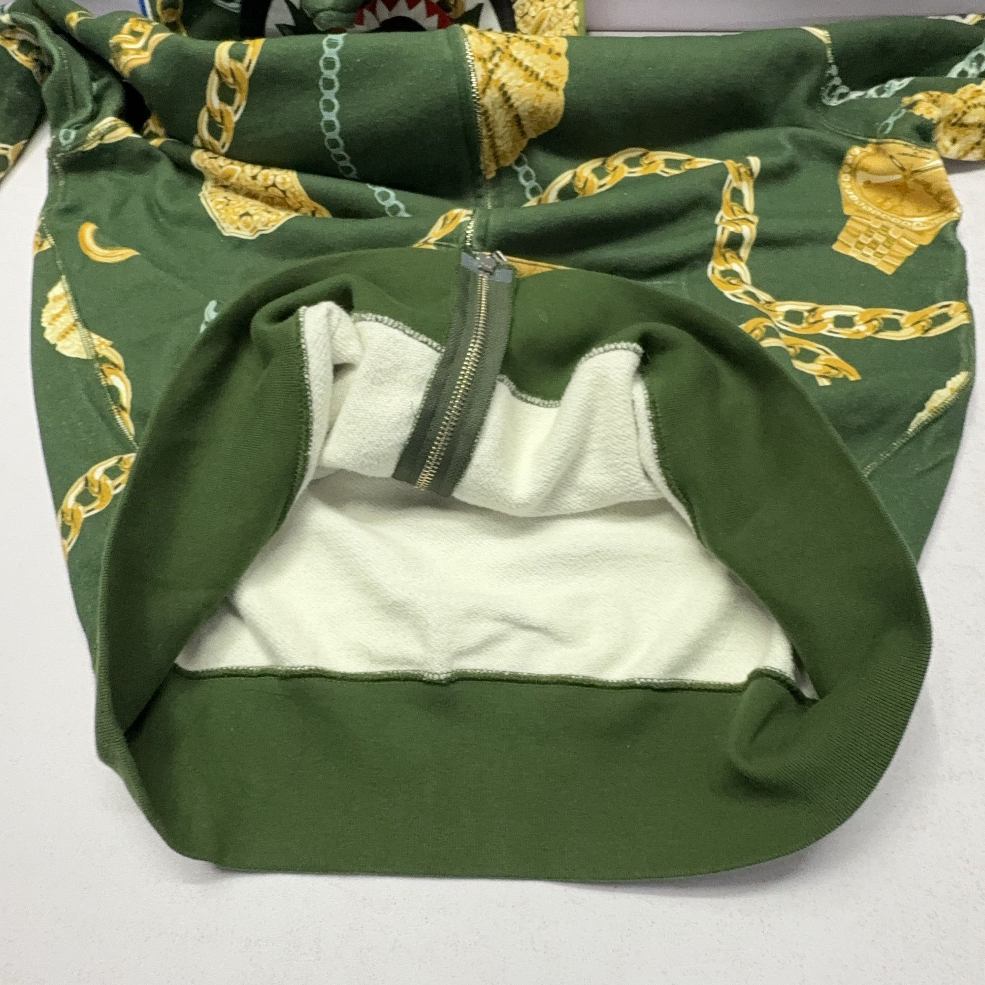 Bape A Bathing Ape Chain Shark Full Zip Hoodie Size XL Size US XL / EU 56 / 4 - 16 Thumbnail