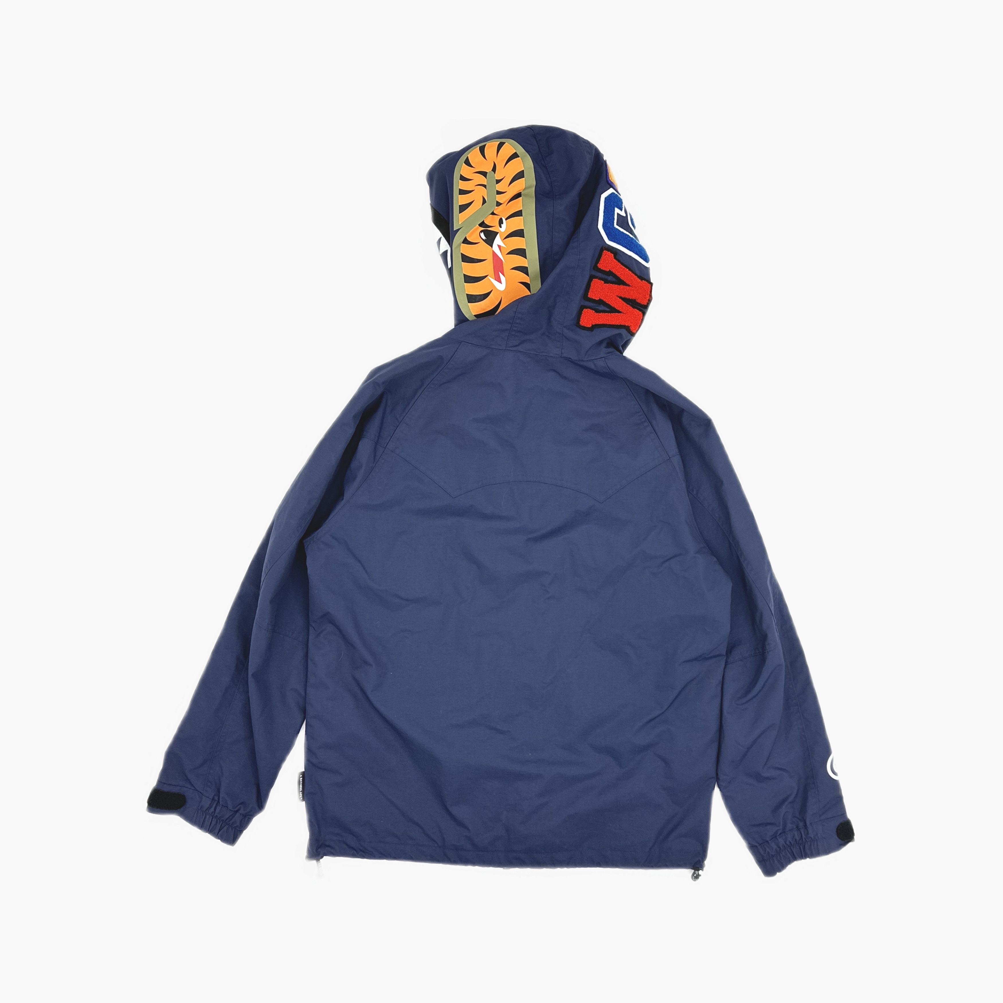 Bape A BATHING APE Shark Tiger Full Zip Jacket Size M Size US M / EU 48-50 / 2 - 2 Thumbnail