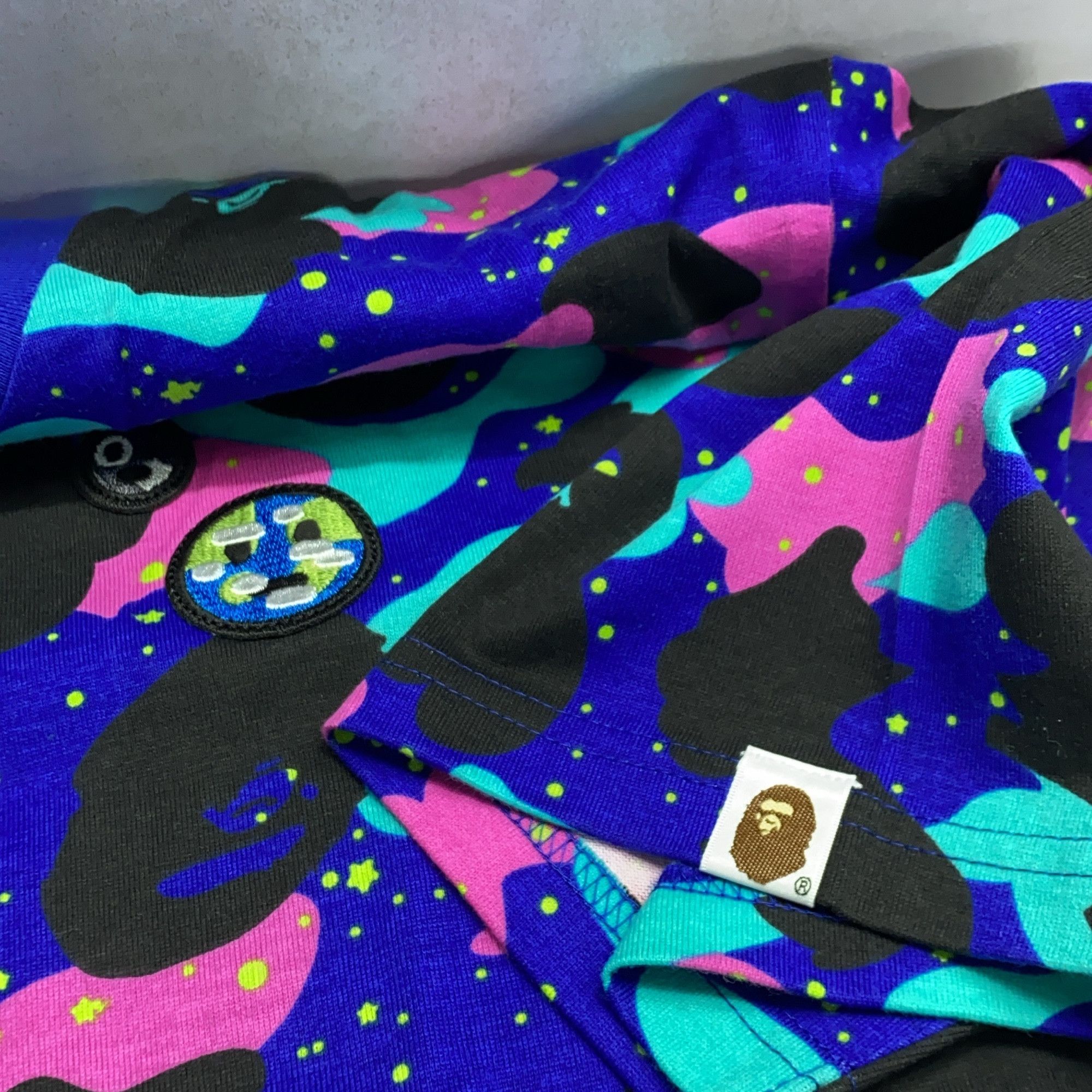 Bape A Bathing Ape x Kid Cudi Moon Man T-Shirt Size XL Size US XL / EU 56 / 4 - 4 Thumbnail