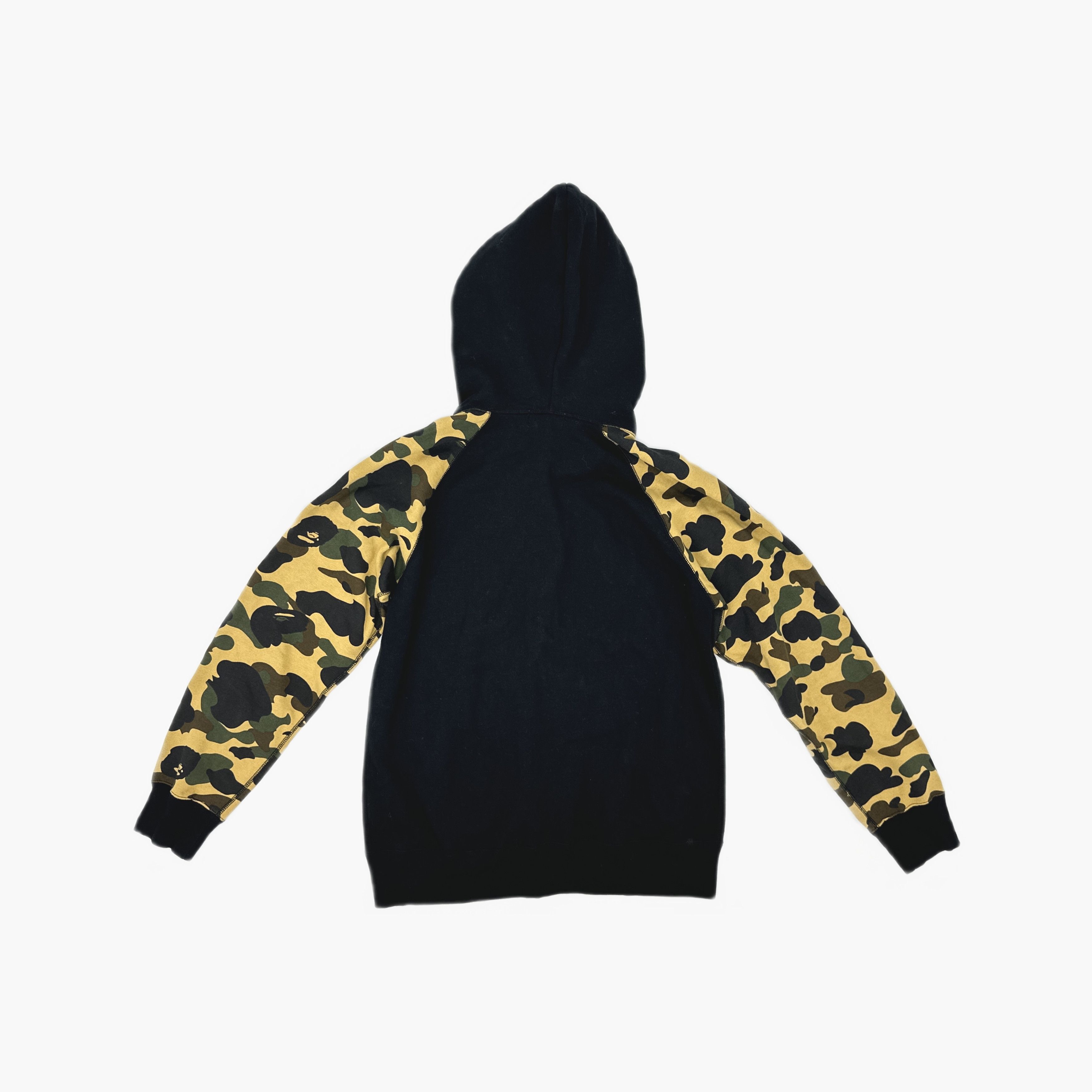 Bape A Bathing Ape Camo Sleeve Zip Up Hoodie Size L Size US L / EU 52-54 / 3 - 2 Thumbnail