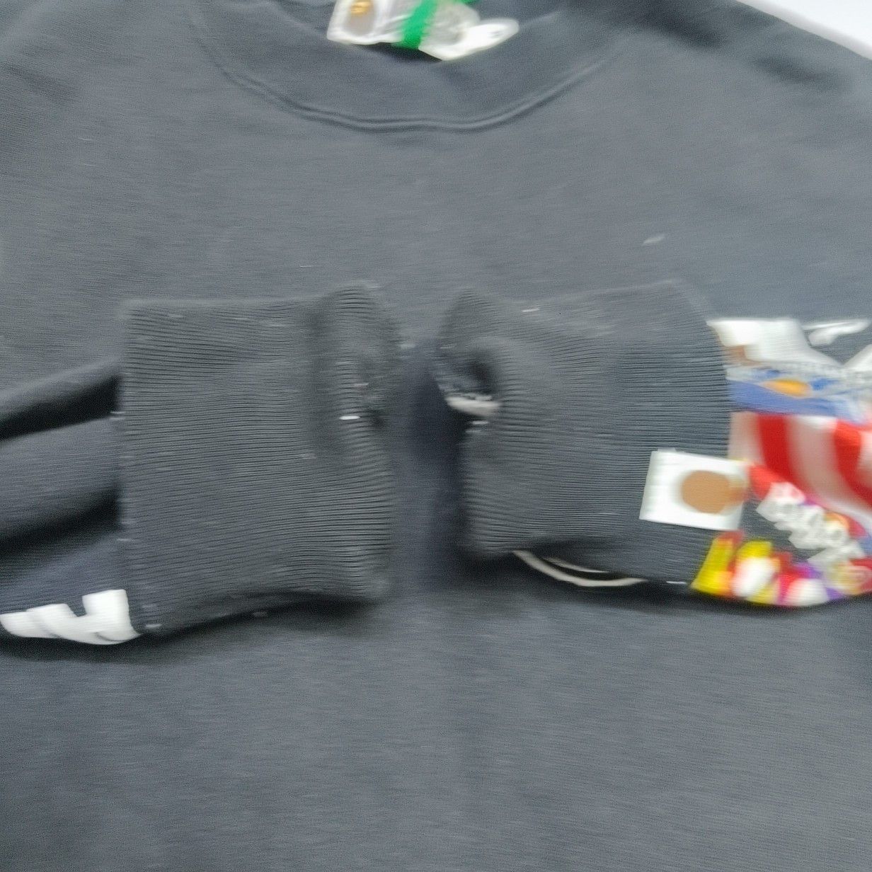 Bape A Bathing Ape Patchwork Crewneck Sweatshirt Size M Size US M / EU 48-50 / 2 - 12 Thumbnail