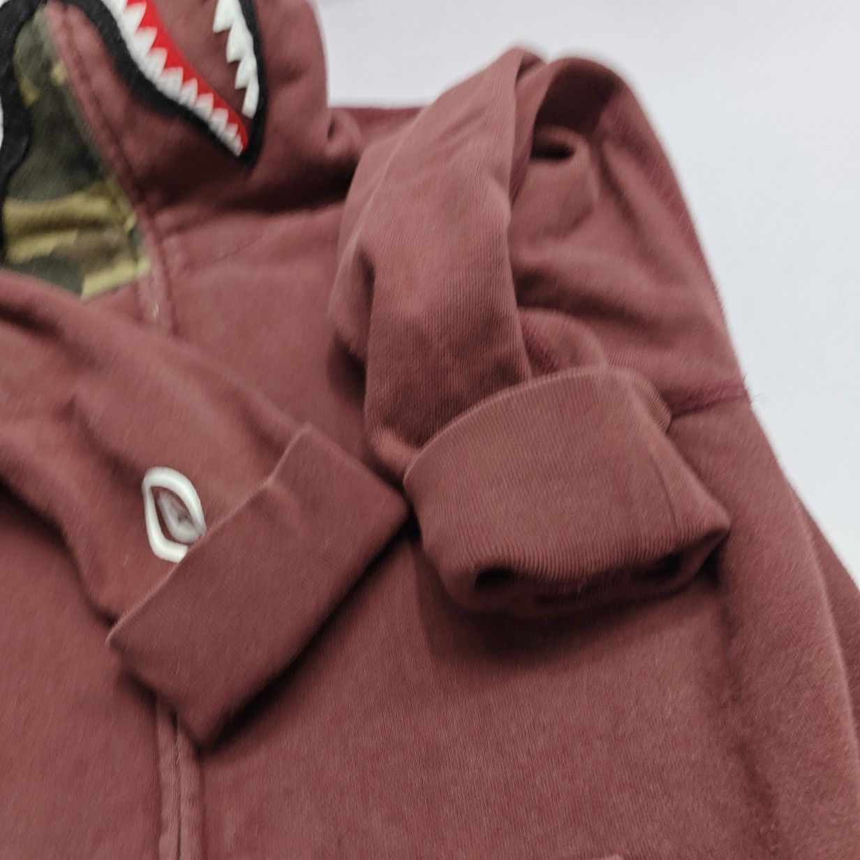 Bape A Bathing Ape Shark Tiger Full Zip Hoodie Size M Size US M / EU 48-50 / 2 - 14 Thumbnail