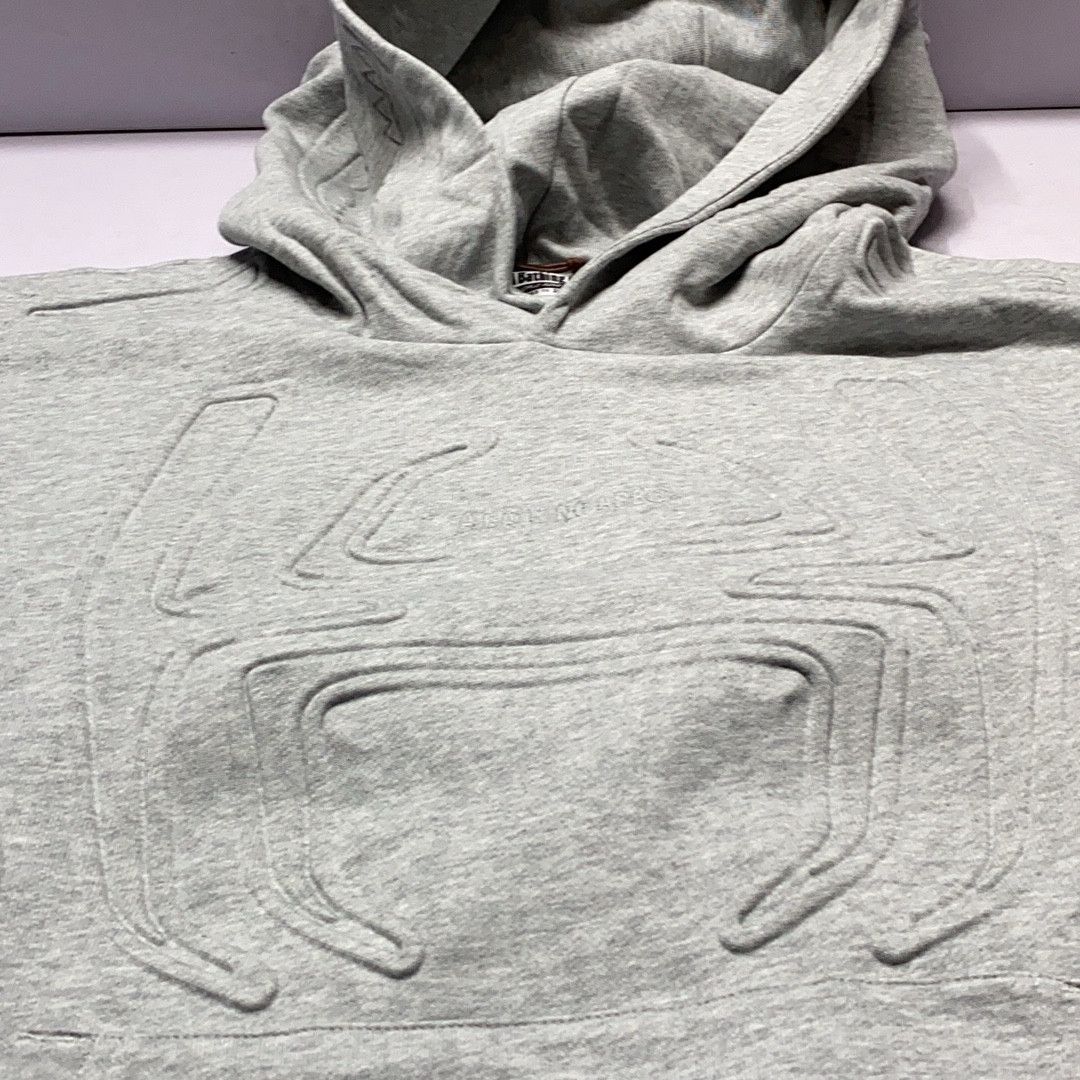 Bape A Bathing Ape Debossed Motif Hoodie Size L Size US L / EU 52-54 / 3 - 5 Thumbnail