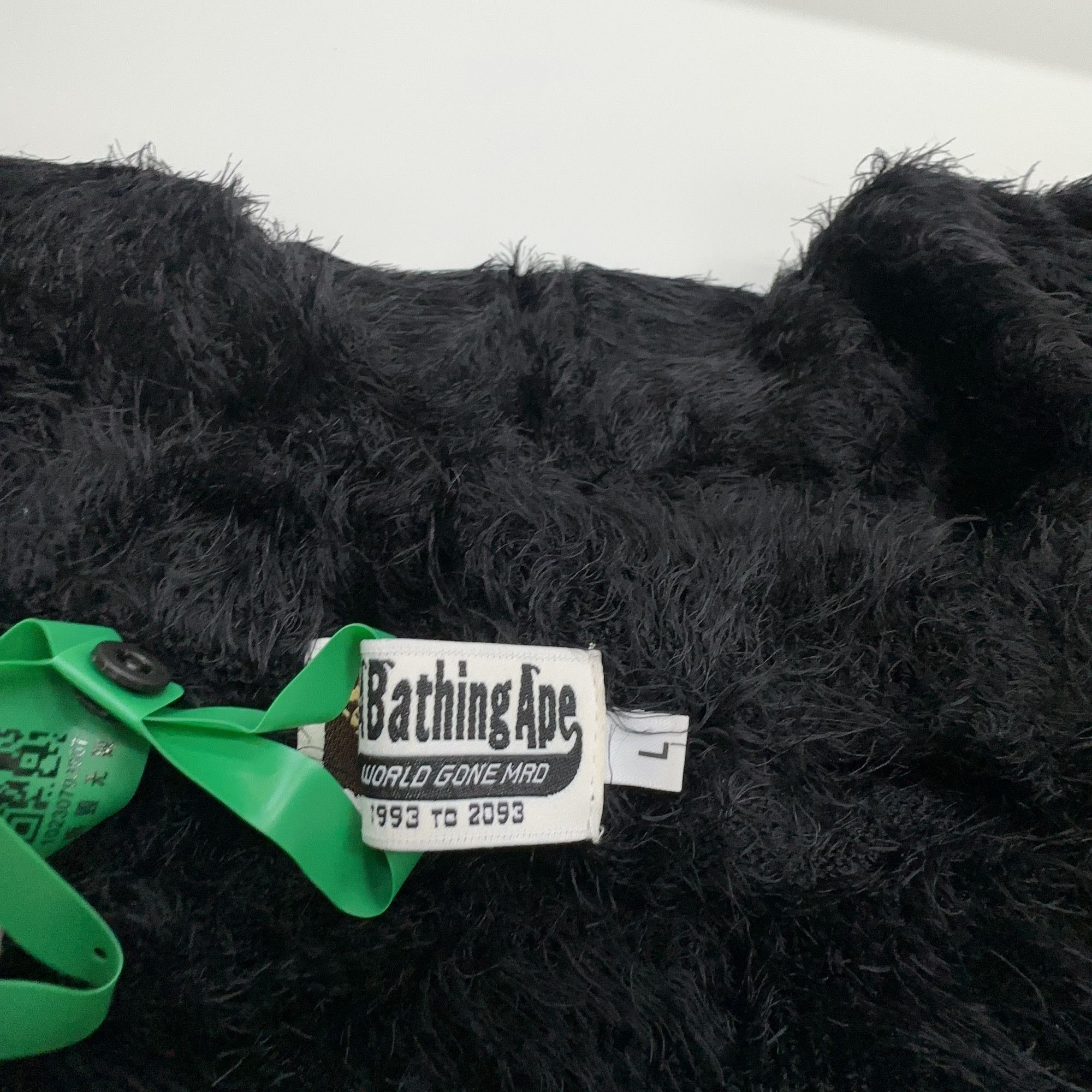 Bape A BATHING APE Logo Mohair Knit Sweater Size L Size US L / EU 52-54 / 3 - 2 Thumbnail
