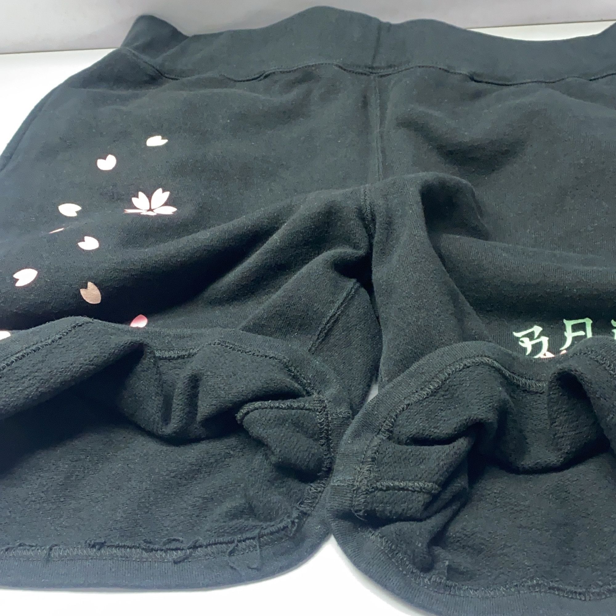 Bape A Bathing Ape Sakura Sweat Shorts Black Size L Size US 34 / EU 50 - 10 Thumbnail
