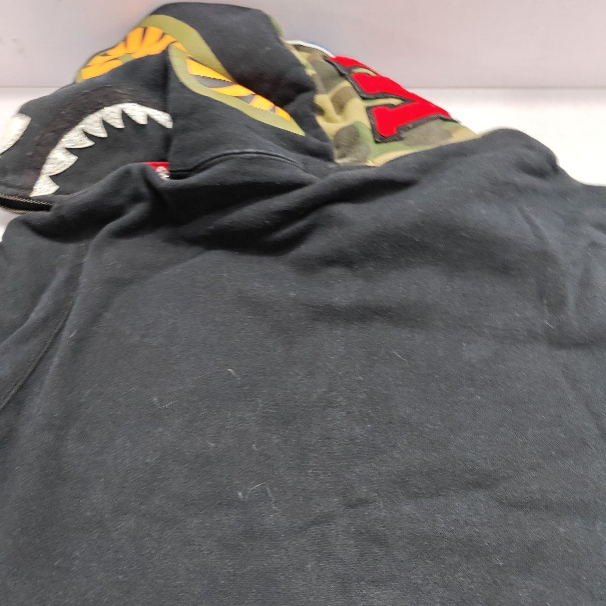 Bape A Bathing Ape 10th Anniversary Shark Hoodie Size L Size US L / EU 52-54 / 3 - 5 Thumbnail