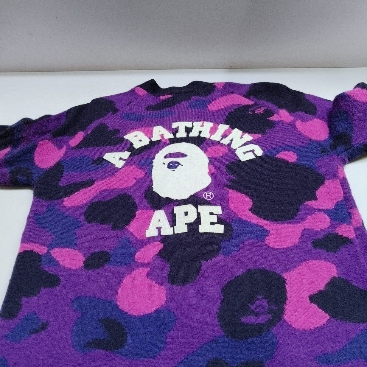 Bape A Bathing Ape Camo Knit Cardigan ONE SIZE Size ONE SIZE - 15 Thumbnail