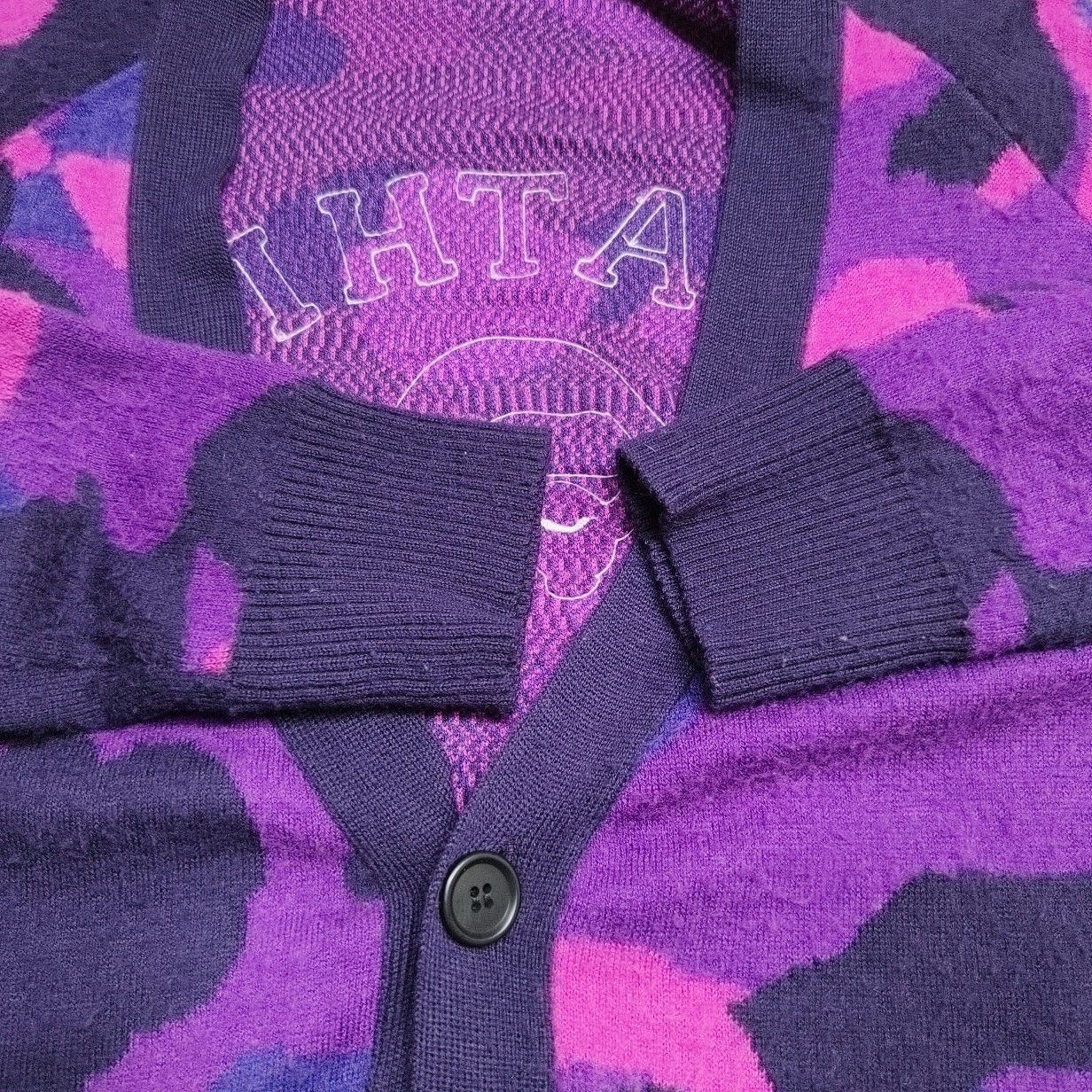Bape A Bathing Ape Camo Knit Cardigan ONE SIZE Size ONE SIZE - 11 Thumbnail
