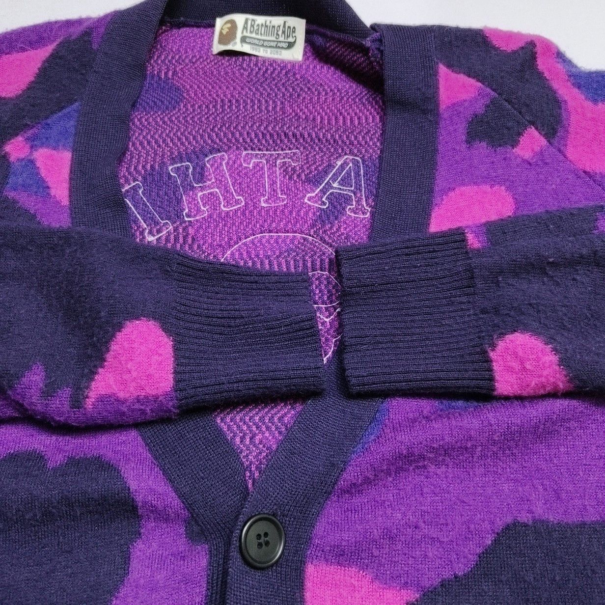 Bape A Bathing Ape Camo Knit Cardigan ONE SIZE Size ONE SIZE - 12 Thumbnail