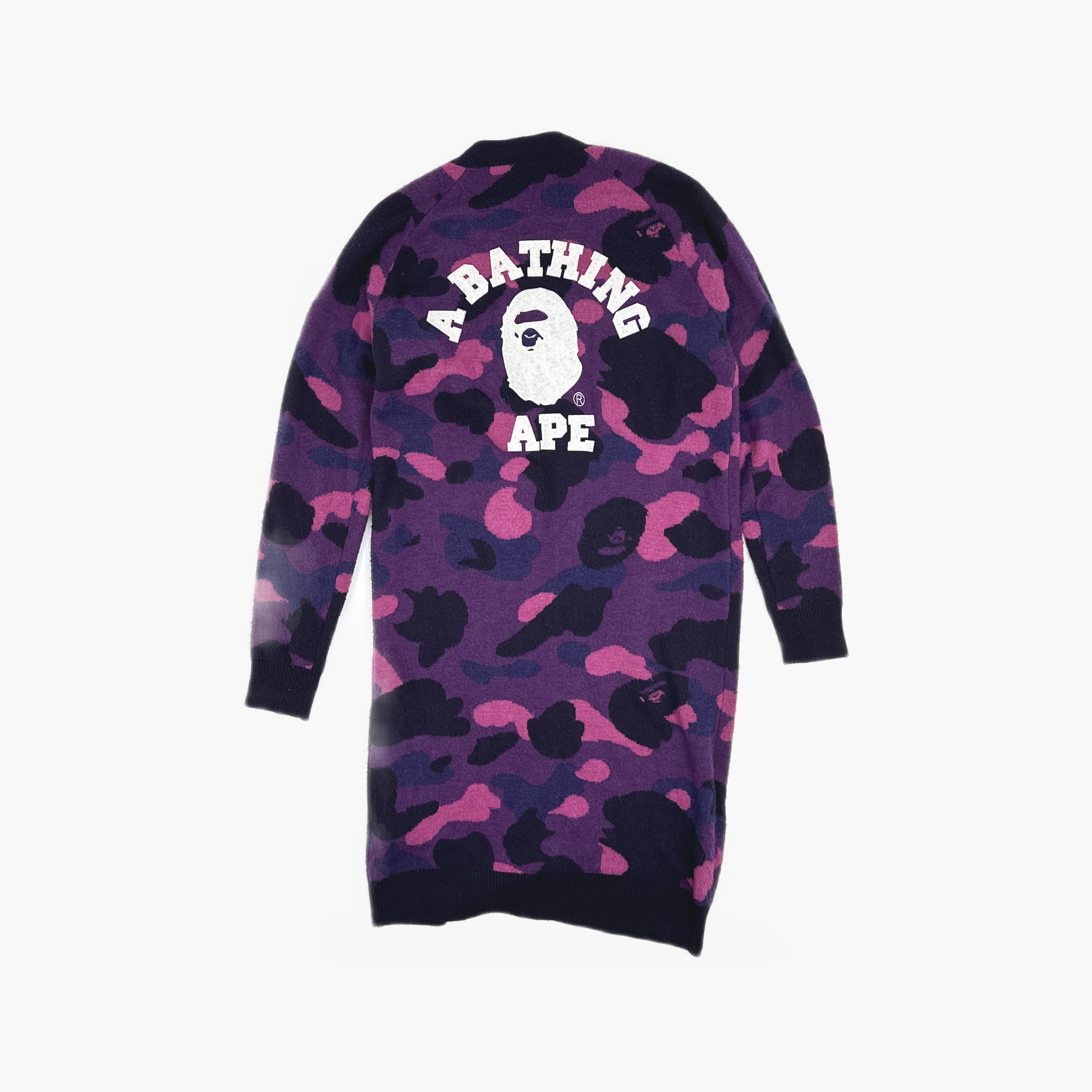 Bape A Bathing Ape Camo Knit Cardigan ONE SIZE Size ONE SIZE - 2 Thumbnail