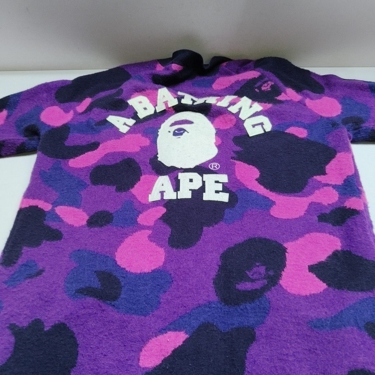 Bape A Bathing Ape Camo Knit Cardigan ONE SIZE Size ONE SIZE - 6 Thumbnail