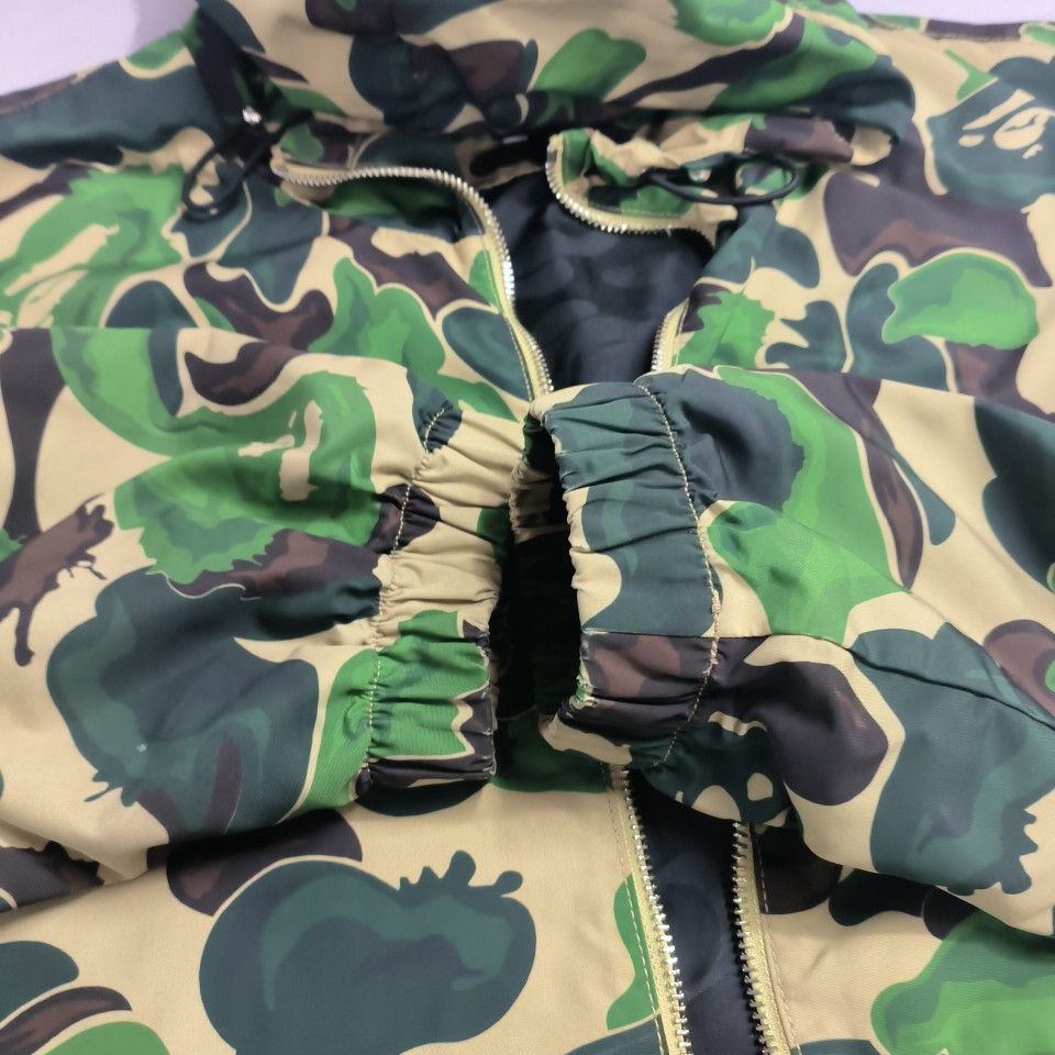 Bape A BATHING APE Camo Softshell Jacket Size XL Size US XL / EU 56 / 4 - 10 Thumbnail
