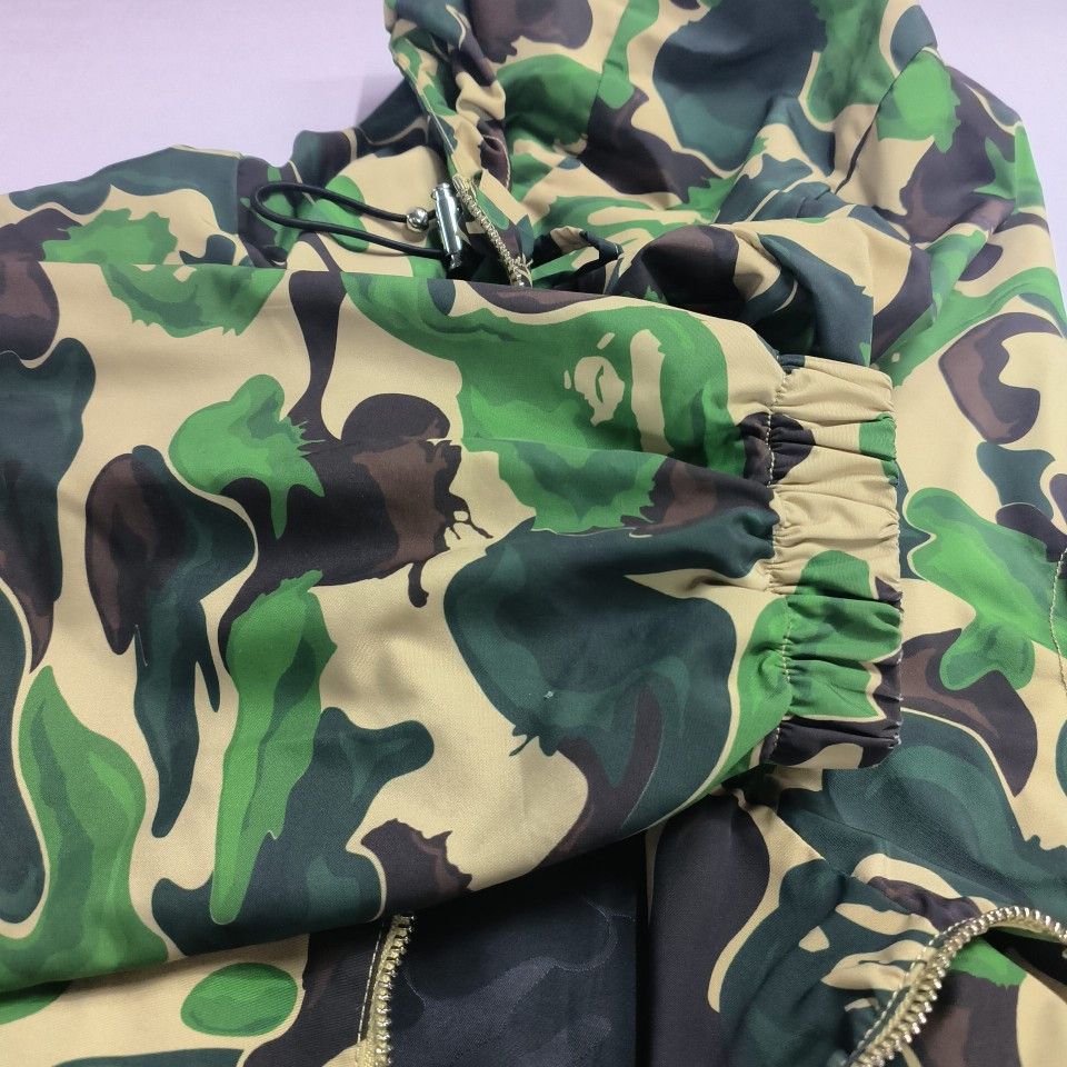 Bape A BATHING APE Camo Softshell Jacket Size XL Size US XL / EU 56 / 4 - 6 Thumbnail