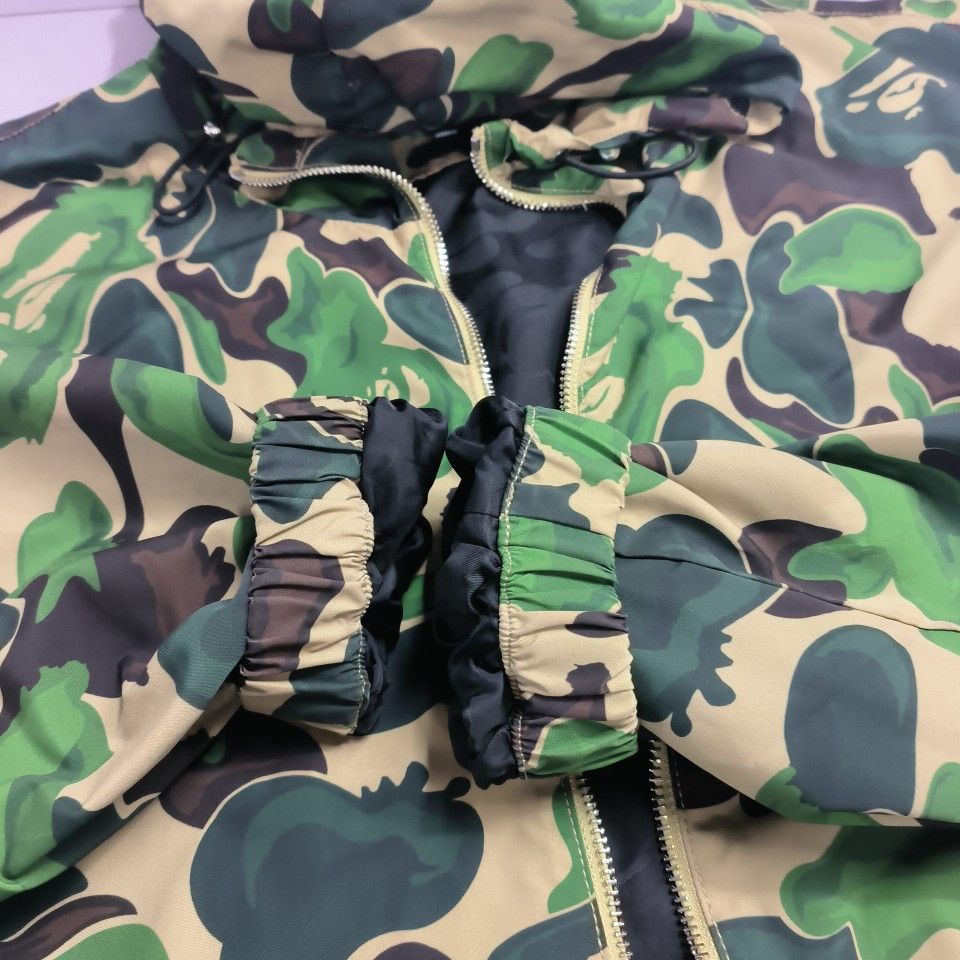Bape A BATHING APE Camo Softshell Jacket Size XL Size US XL / EU 56 / 4 - 11 Thumbnail