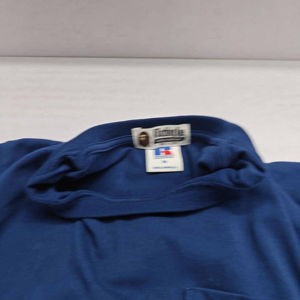 Bape A Bathing Ape x Russell Athletic Camo Long Sleeve T-Shirt M Size US M / EU 48-50 / 2 - 7 Thumbnail