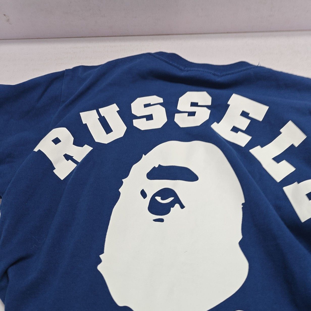 Bape A Bathing Ape x Russell Athletic Camo Long Sleeve T-Shirt M Size US M / EU 48-50 / 2 - 6 Thumbnail