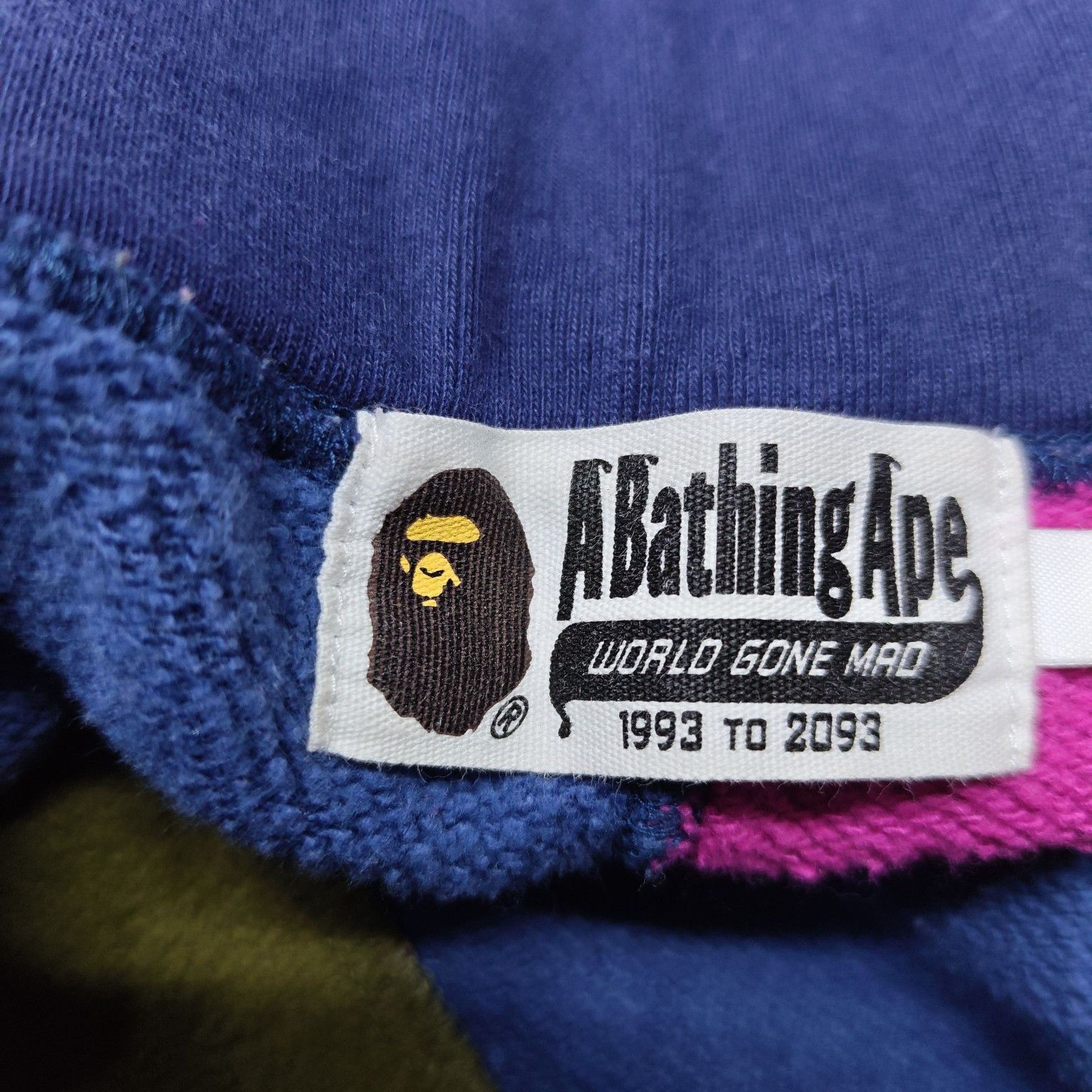 Bape A Bathing Ape Camo Paneled Sweatpants Size L Size US 34 / EU 50 - 3 Thumbnail