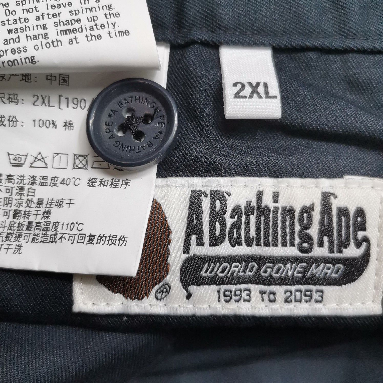 Bape A BATHING APE Multi-Pocket Cargo Pants Size XXL Size US 38 / EU 54 - 5 Thumbnail