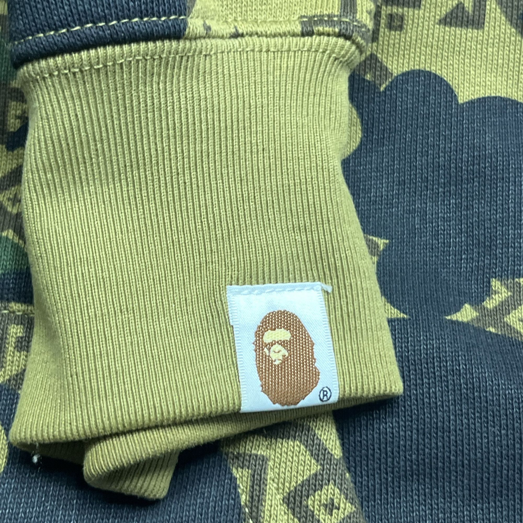 Bape A BATHING APE x CLOT Camo Zip Hoodie M Size US M / EU 48-50 / 2 - 4 Thumbnail