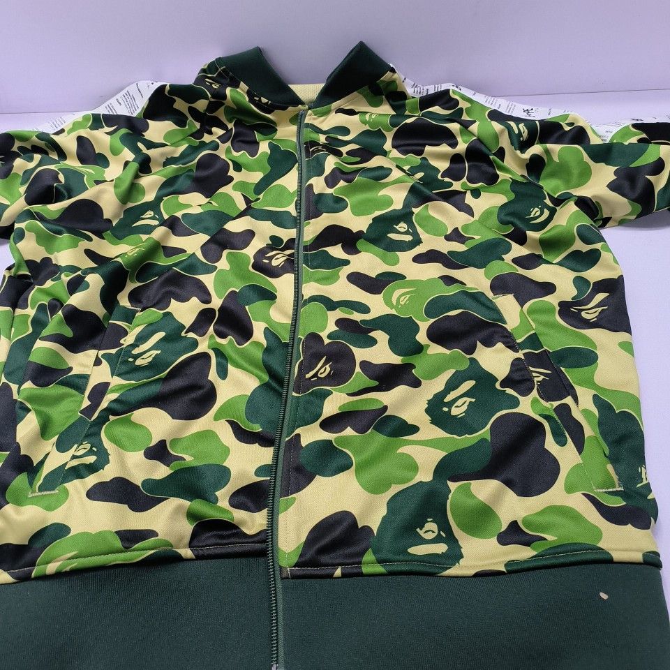 Bape A Bathing Ape Camo Track Jacket Size XL Size US XL / EU 56 / 4 - 10 Thumbnail
