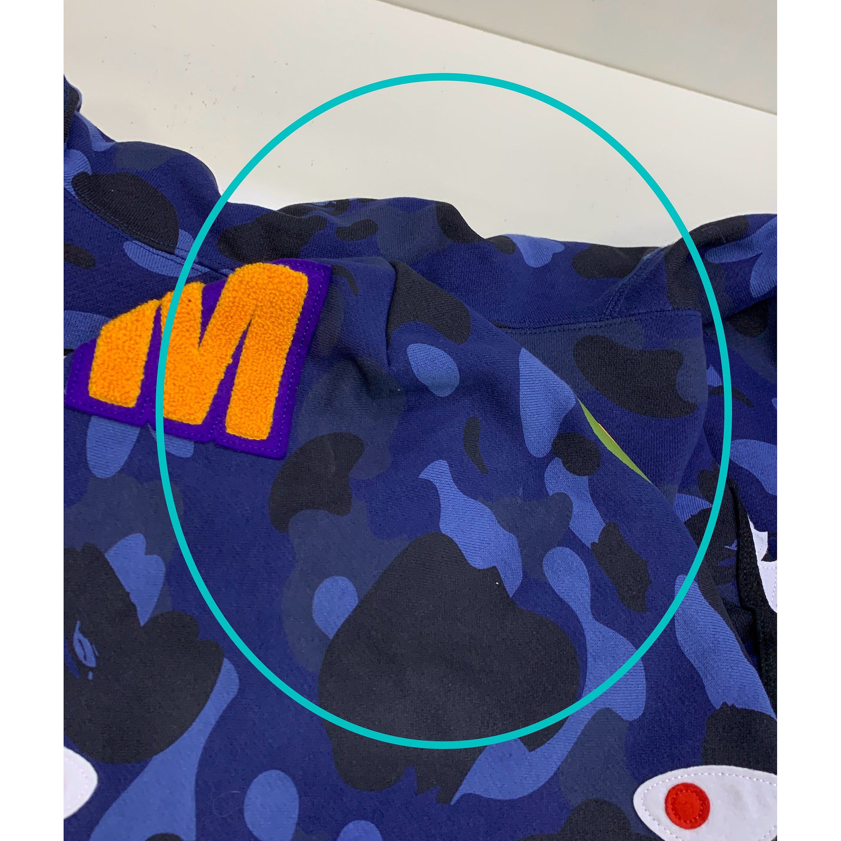 Bape A Bathing Ape Camo Shark Full Zip Hoodie XL Size US XL / EU 56 / 4 - 5 Thumbnail