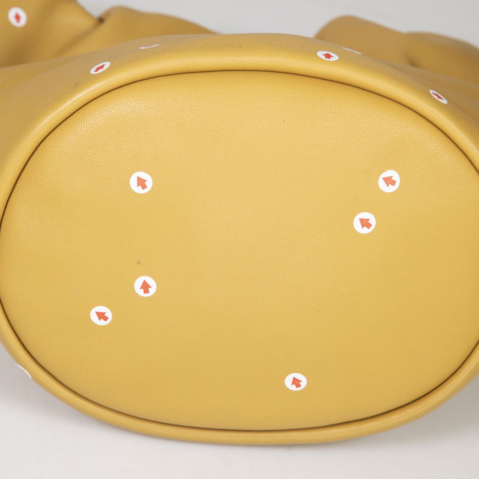 Loewe Mustard Yellow Leather Medium Flamenco Bag Size ONE SIZE - 13 Thumbnail