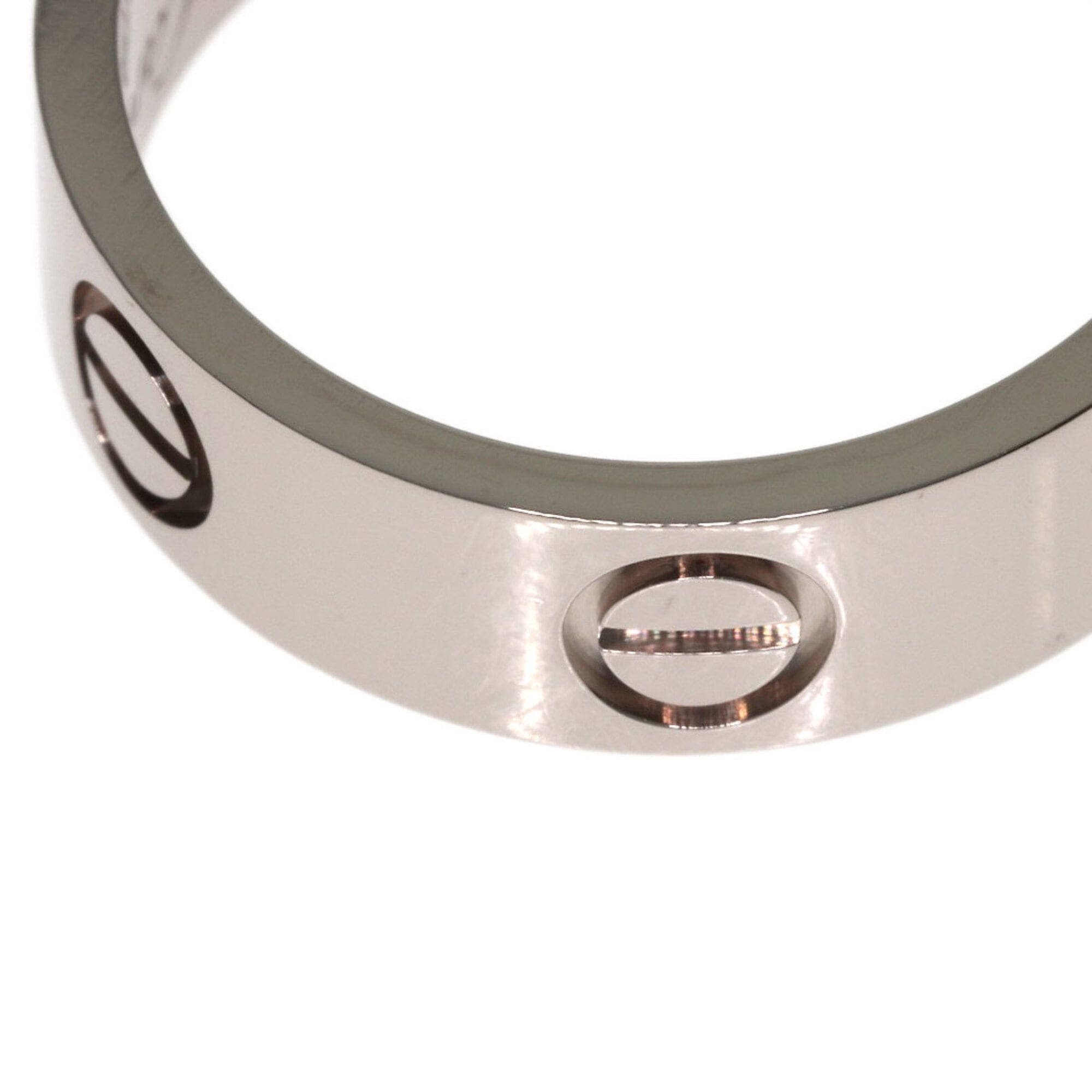 Cartier Cartier Love Ring #51, 18K White Gold, Women's Ring, CARTIER Size ONE SIZE - 8 Thumbnail