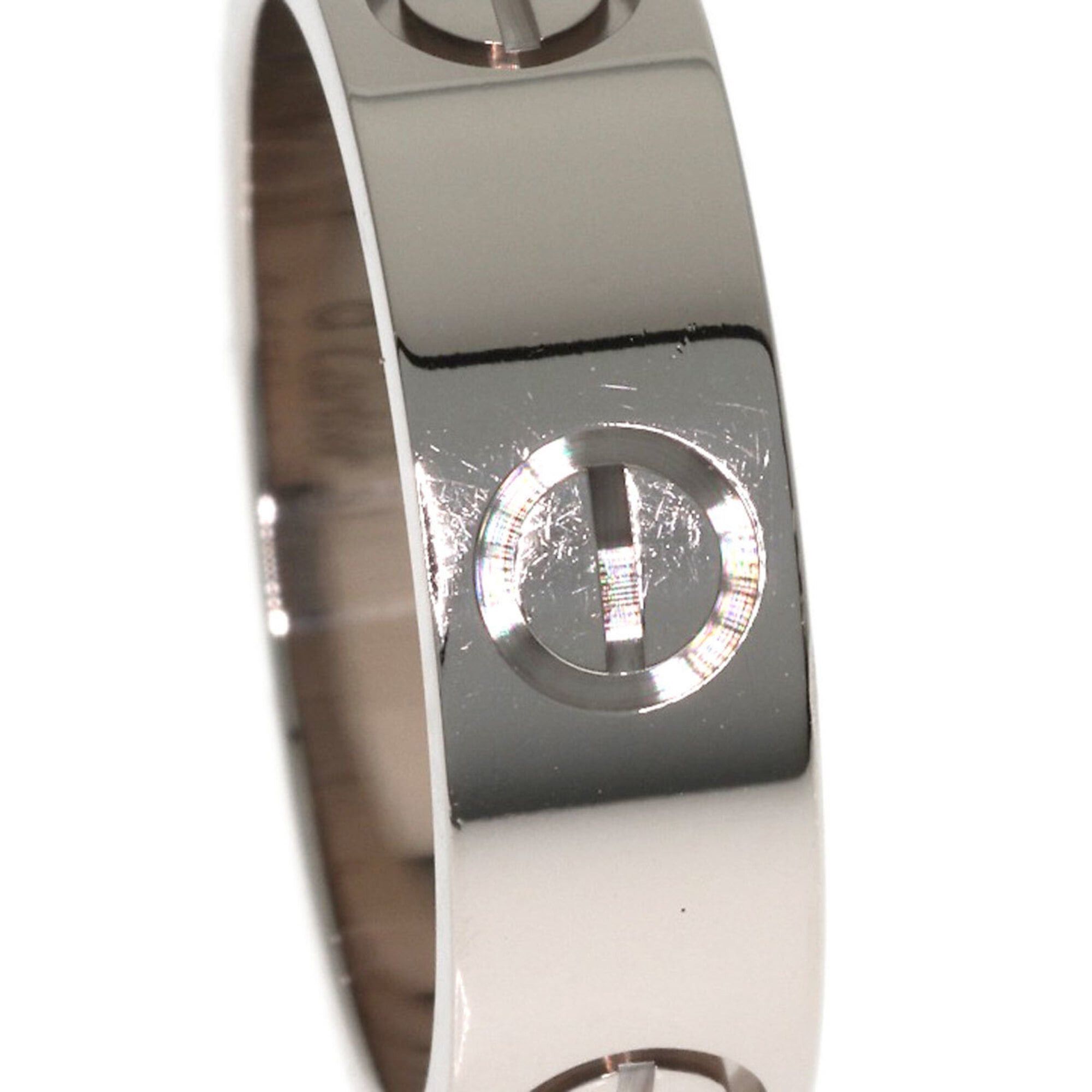 Cartier Cartier Love Ring #51, 18K White Gold, Women's Ring, CARTIER Size ONE SIZE - 7 Thumbnail