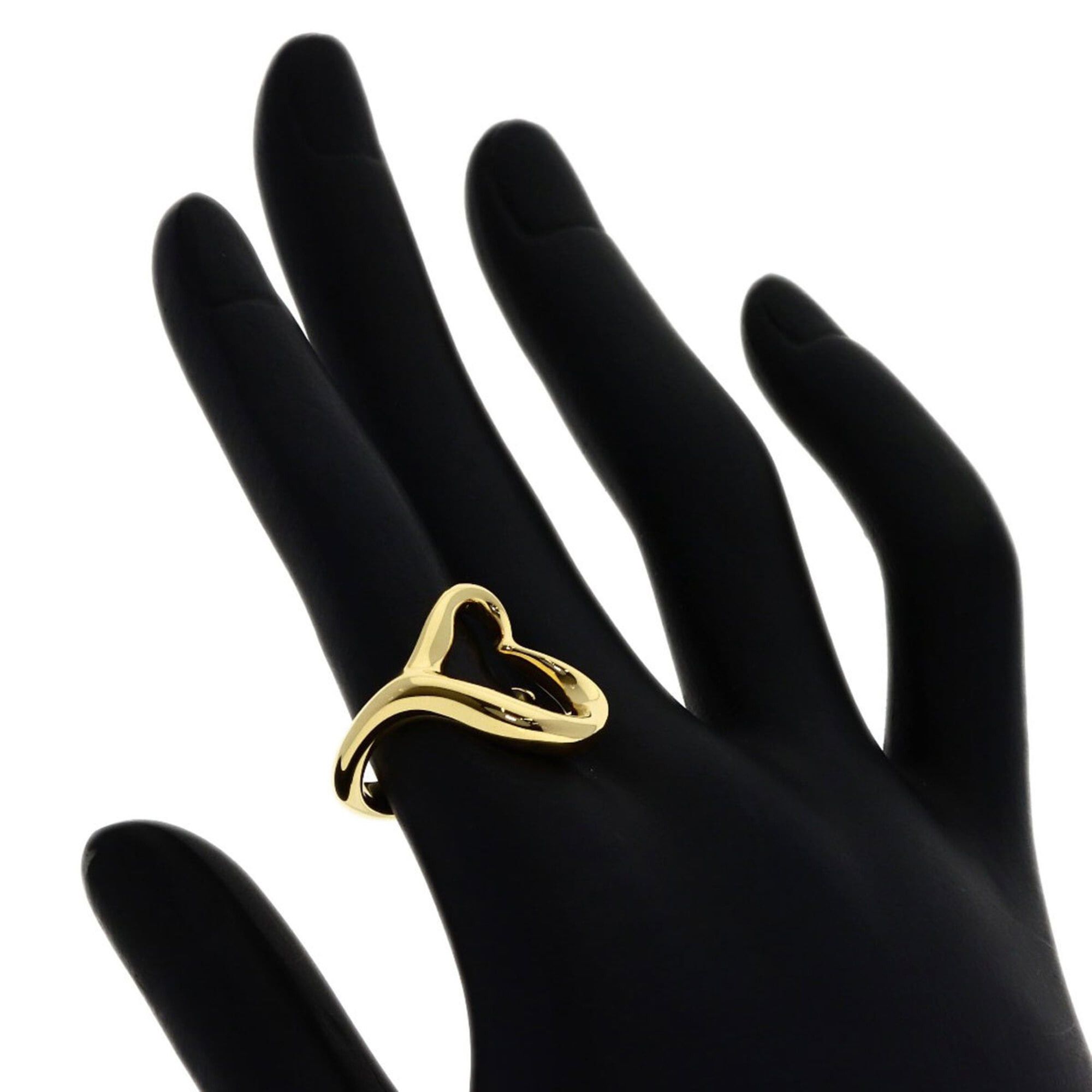 Tiffany & Co. Tiffany & Co. Open Heart Ring, 18K Yellow Gold, Women's. Size ONE SIZE - 5 Thumbnail