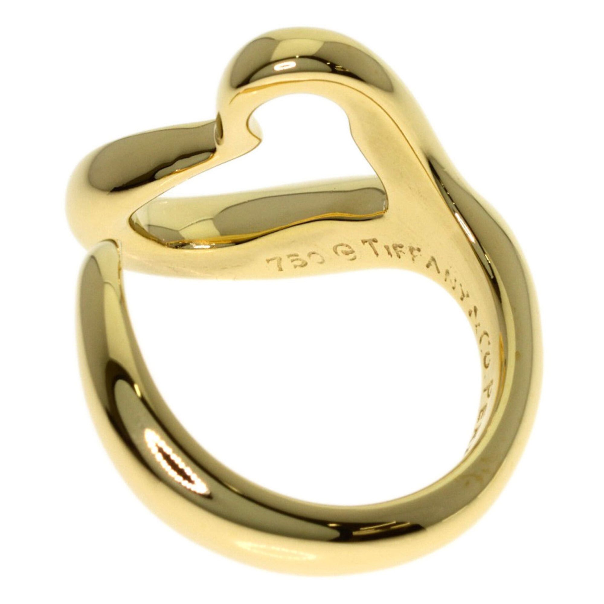 Tiffany & Co. Tiffany & Co. Open Heart Ring, 18K Yellow Gold, Women's. Size ONE SIZE - 4 Thumbnail