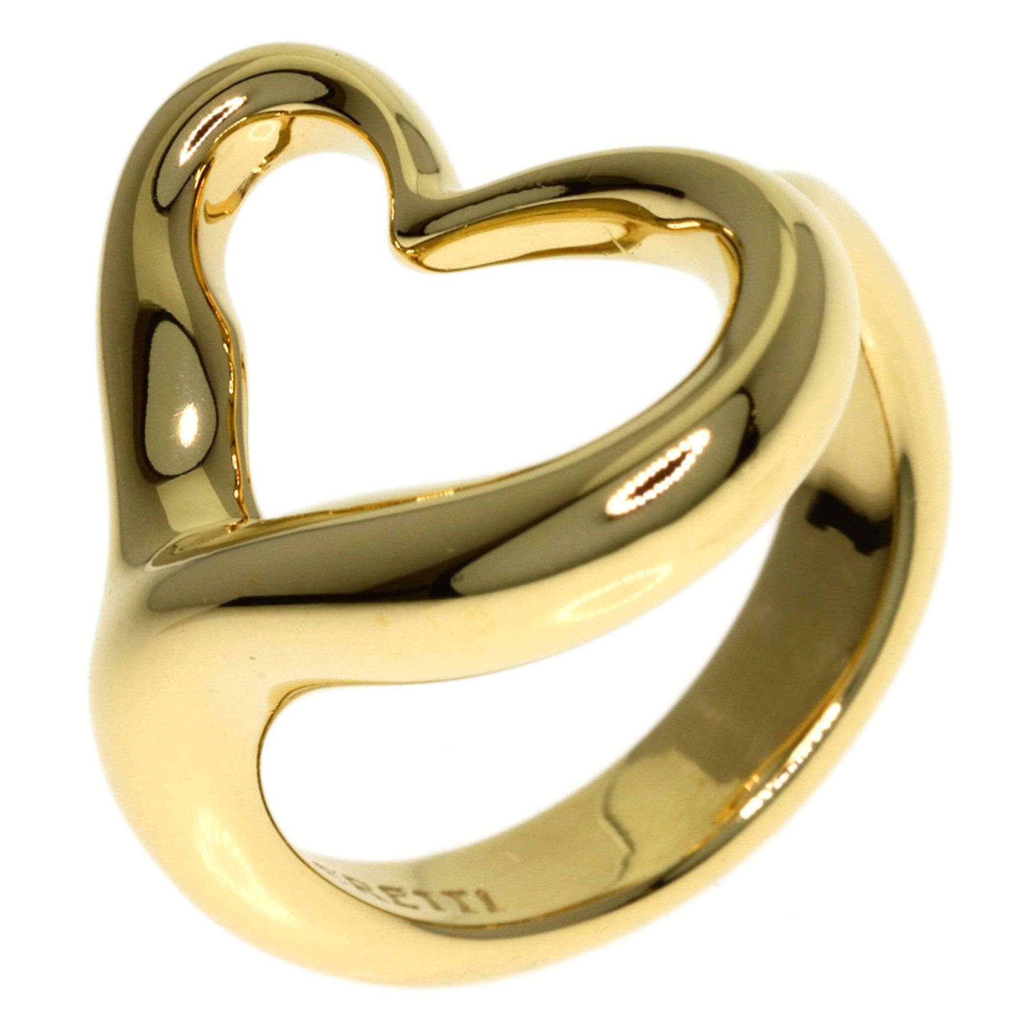 Tiffany & Co. Tiffany & Co. Open Heart Ring, 18K Yellow Gold, Women's. Size ONE SIZE - 2 Thumbnail