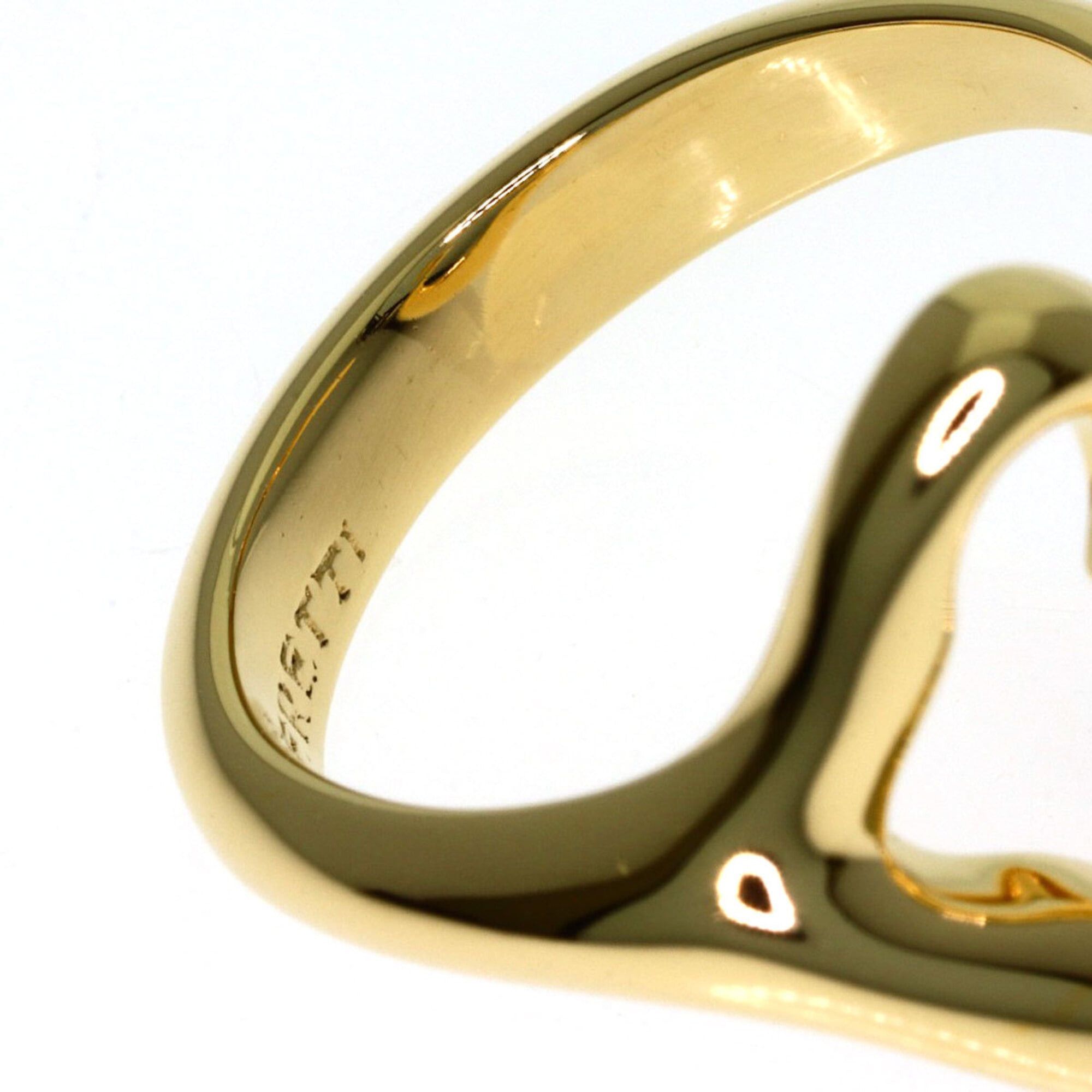 Tiffany & Co. Tiffany & Co. Open Heart Ring, 18K Yellow Gold, Women's. Size ONE SIZE - 8 Thumbnail