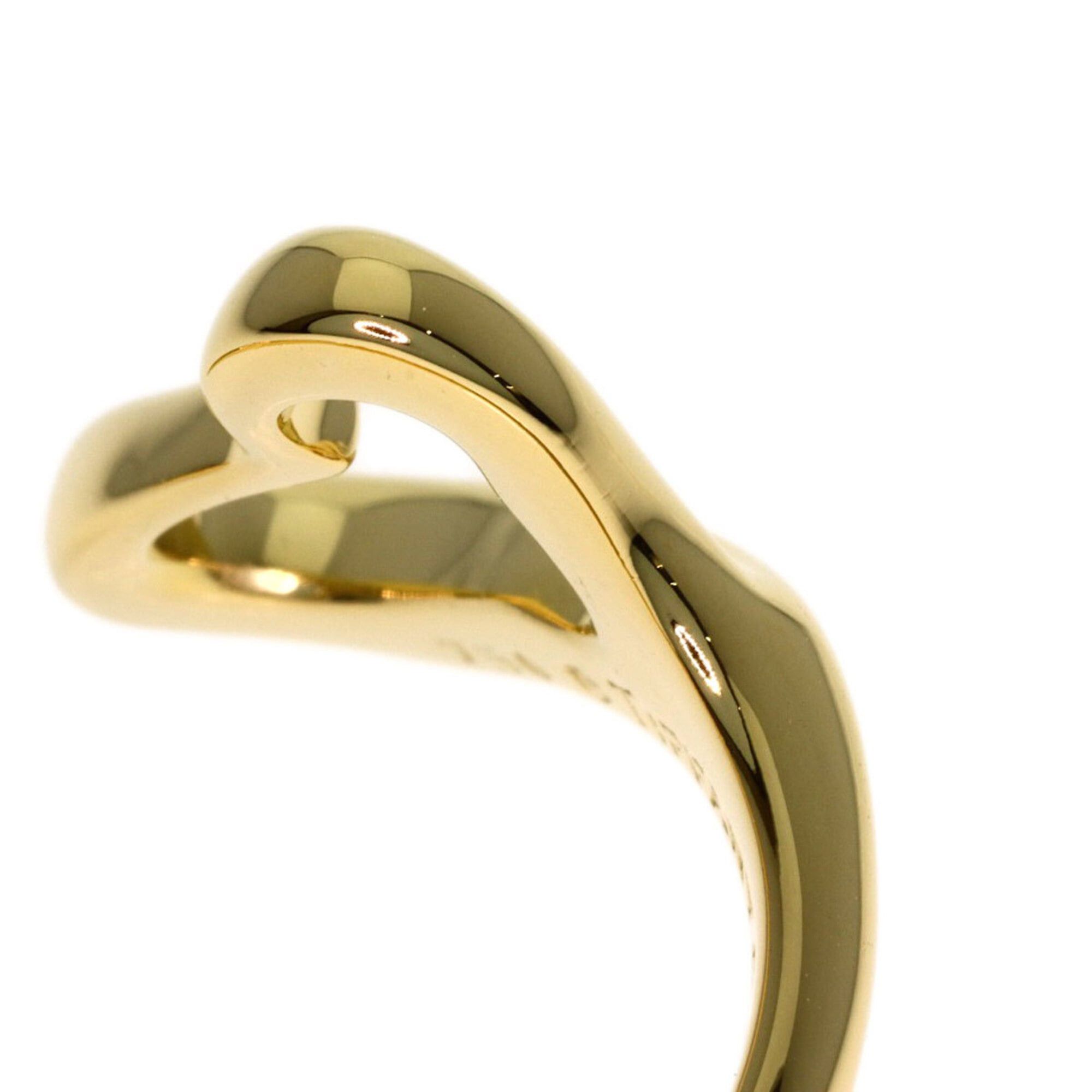 Tiffany & Co. Tiffany & Co. Open Heart Ring, 18K Yellow Gold, Women's. Size ONE SIZE - 7 Thumbnail