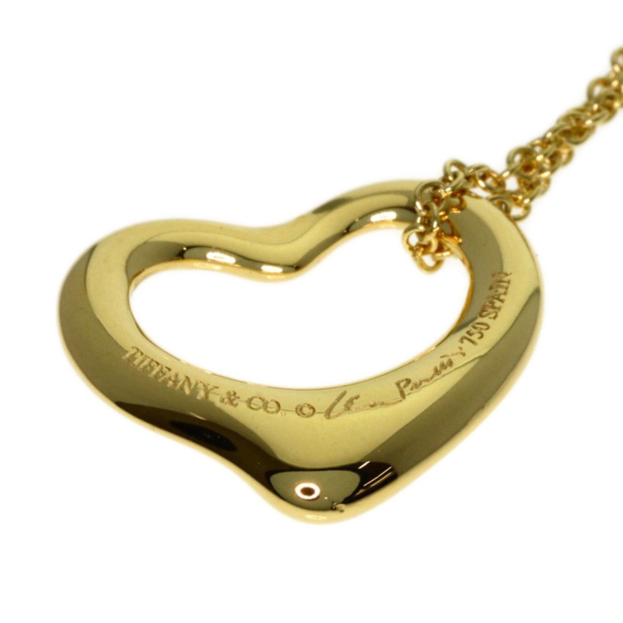 Tiffany & Co. Tiffany & Co. Open Heart Necklace, 18K Yellow Gold, Women's. Size ONE SIZE - 6 Thumbnail