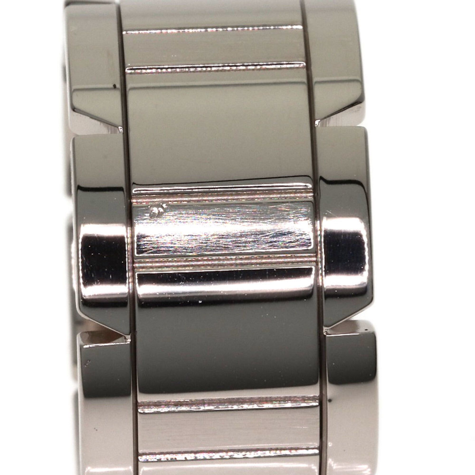 Cartier Cartier Tank Française LM #52 Ring, 18K White Gold, Women's, CARTIER Size ONE SIZE - 6 Thumbnail